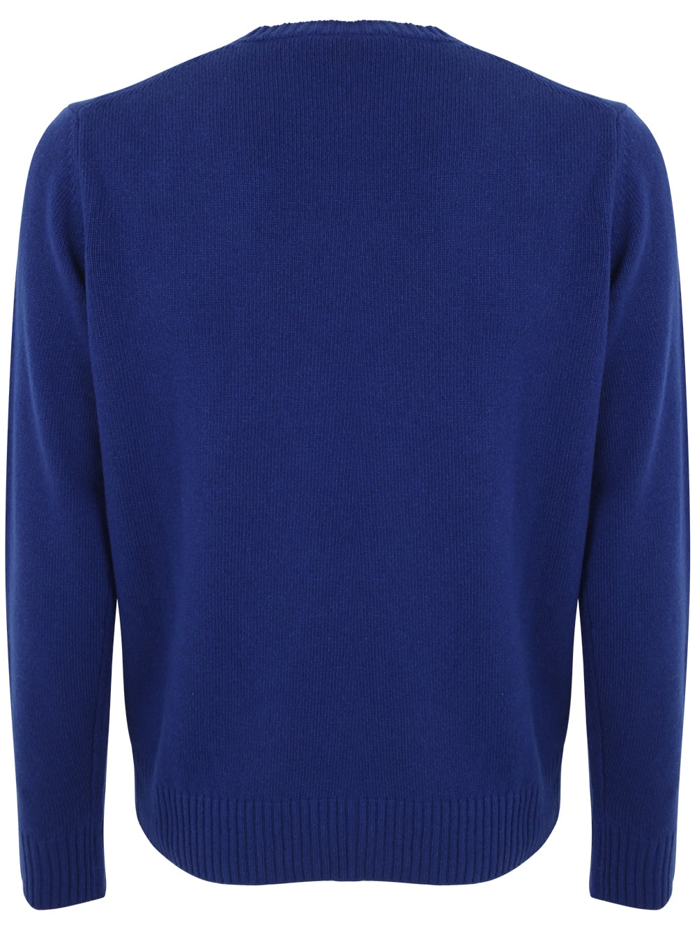 Shop Nuur Long Sleeves Crew Neck Sweater In Bluette