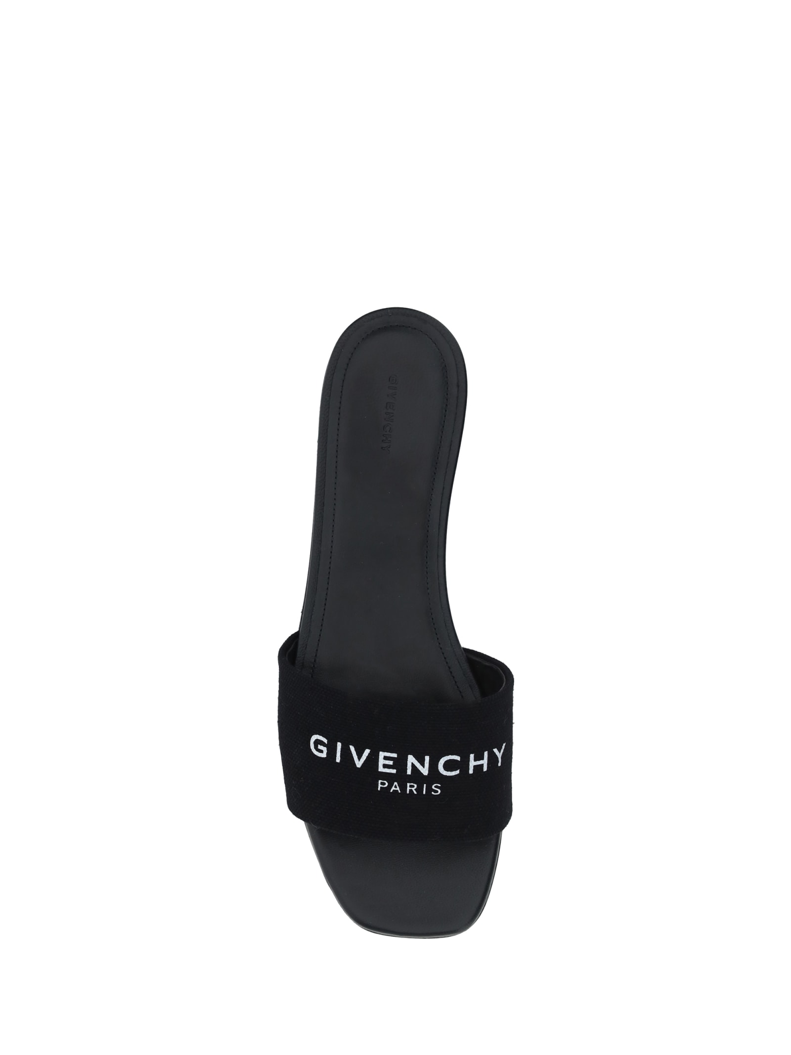 Shop Givenchy 4g Sandals In Nero