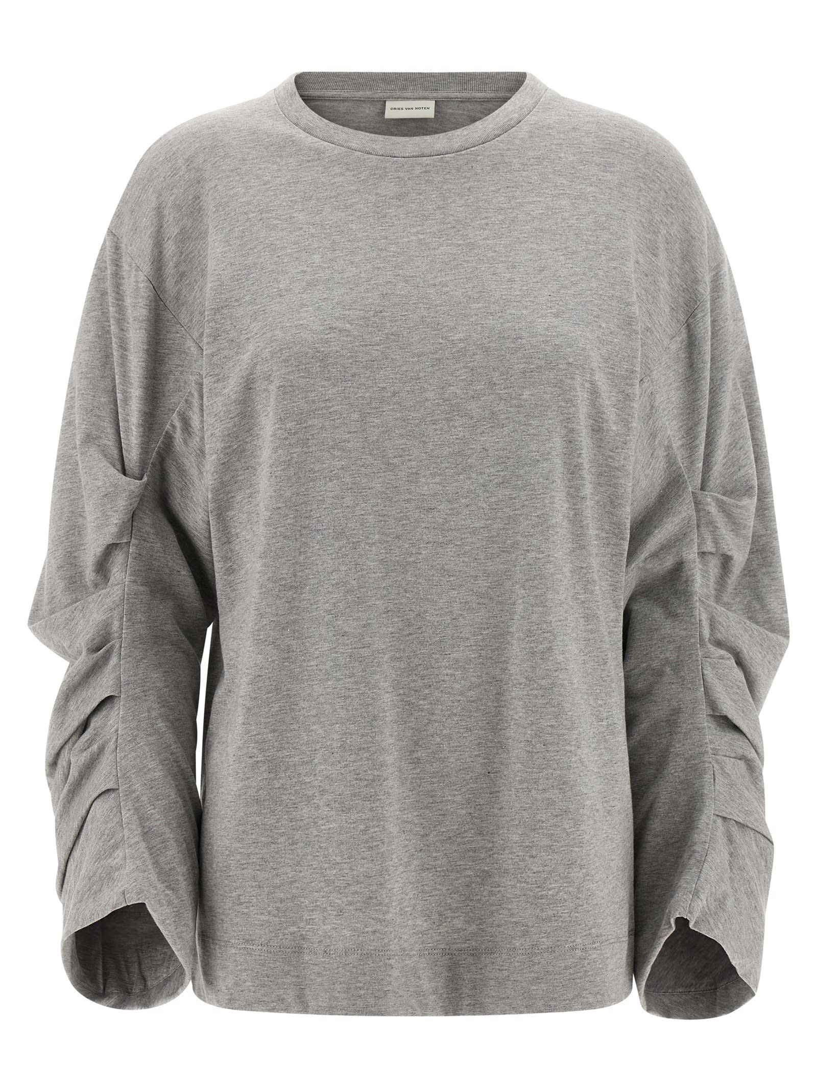 Dries Van Noten Heynas T-shirt In Gray