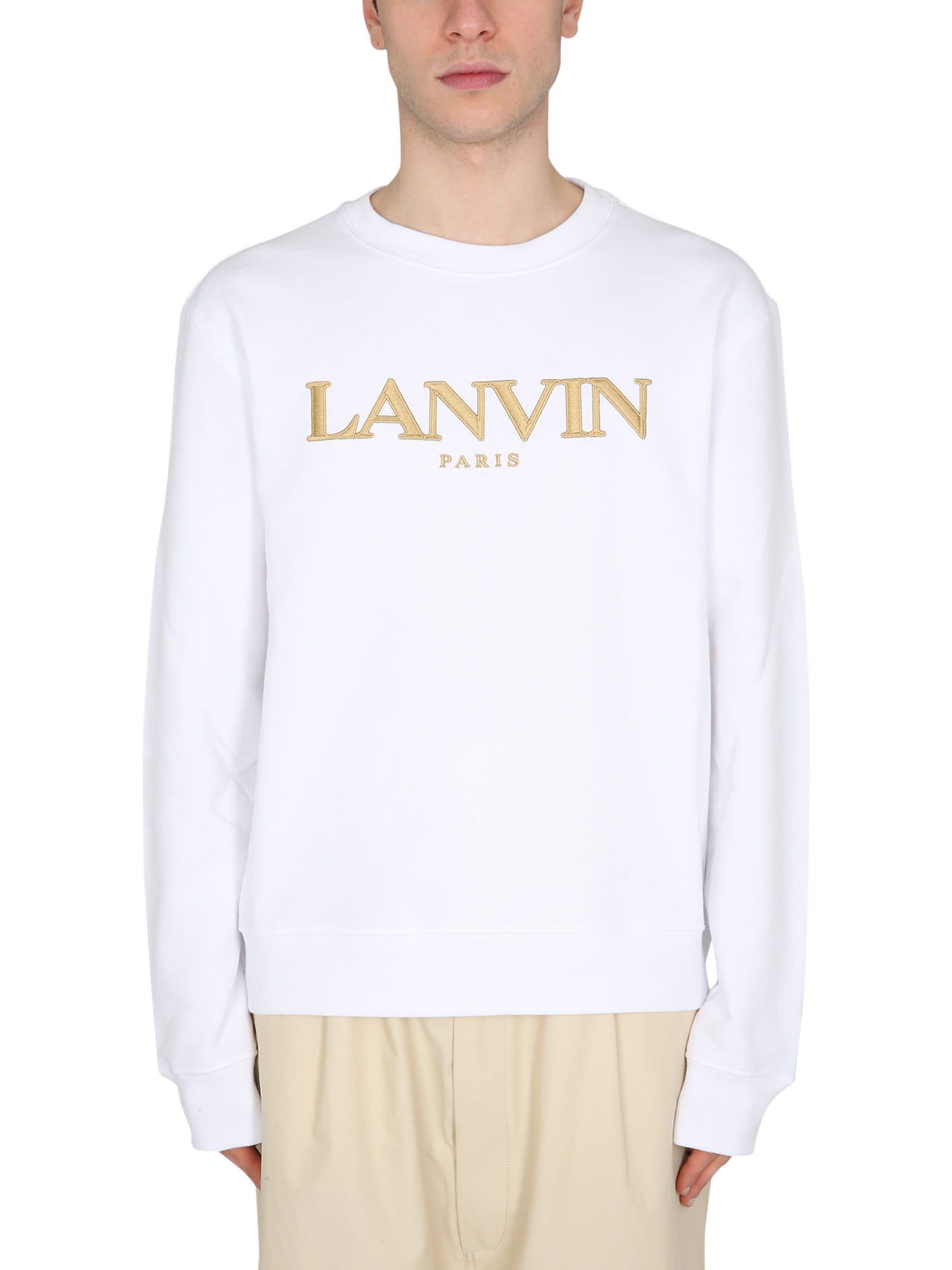 Lanvin Sweatshirt With Embroidered Logo