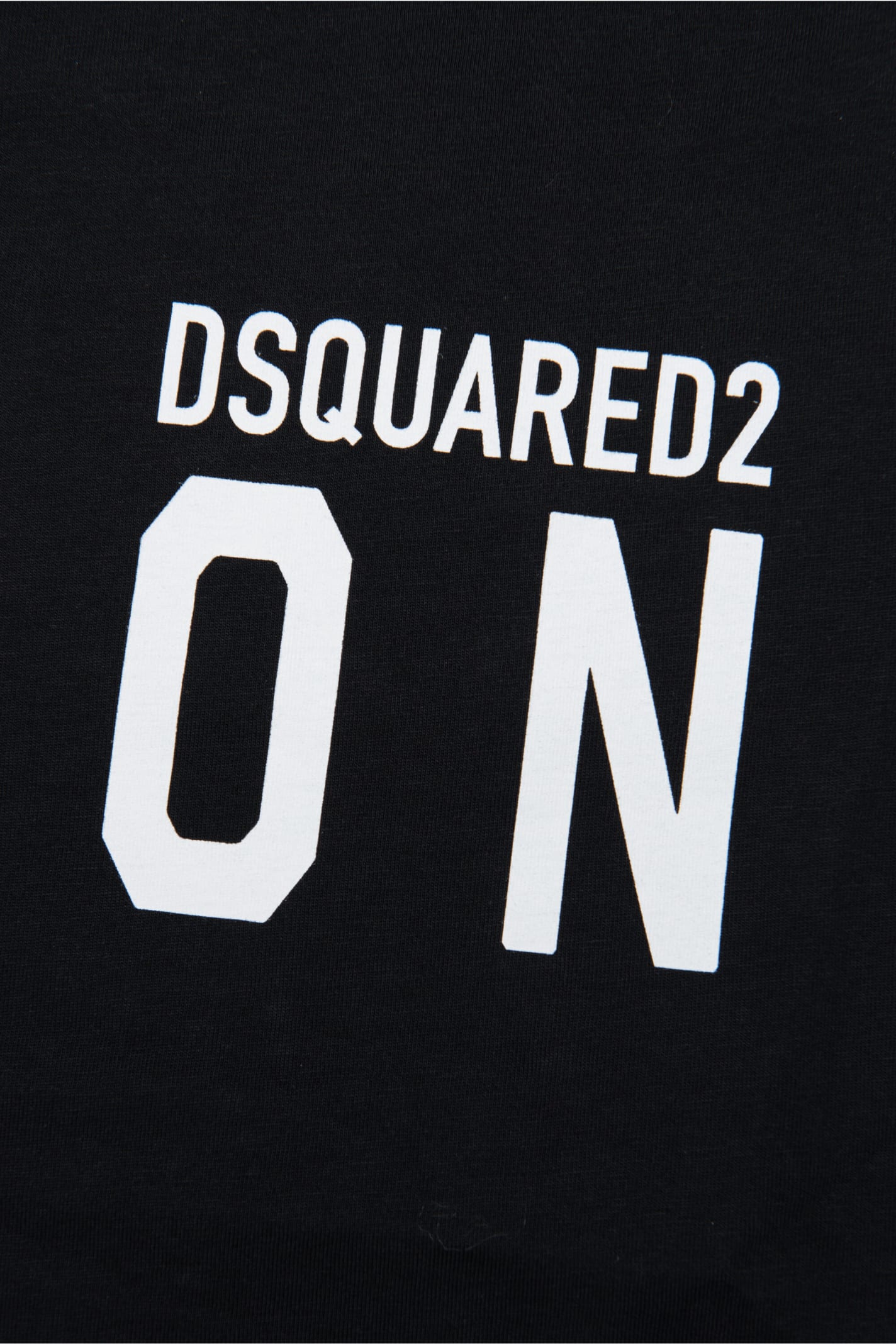 Shop Dsquared2 D2t582u Relax-icon T-shirt Dsquared Icon Logo Crew-neck Jersey T-shirt In Black