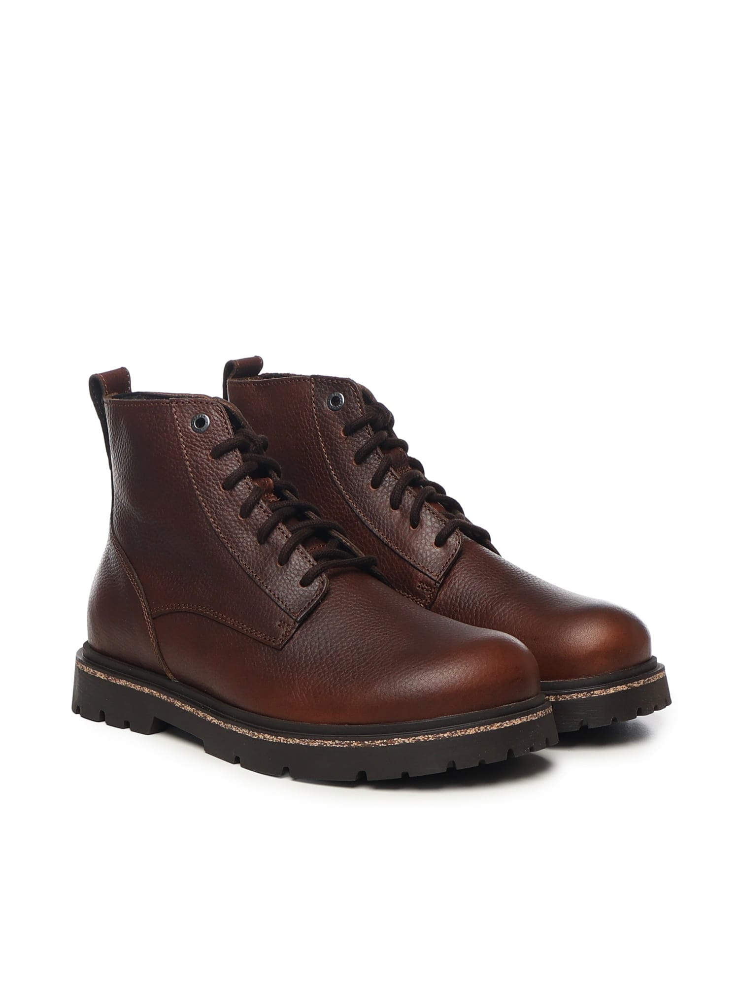Birkenstock Highwood Lace Mid Ankle Boot In Brown