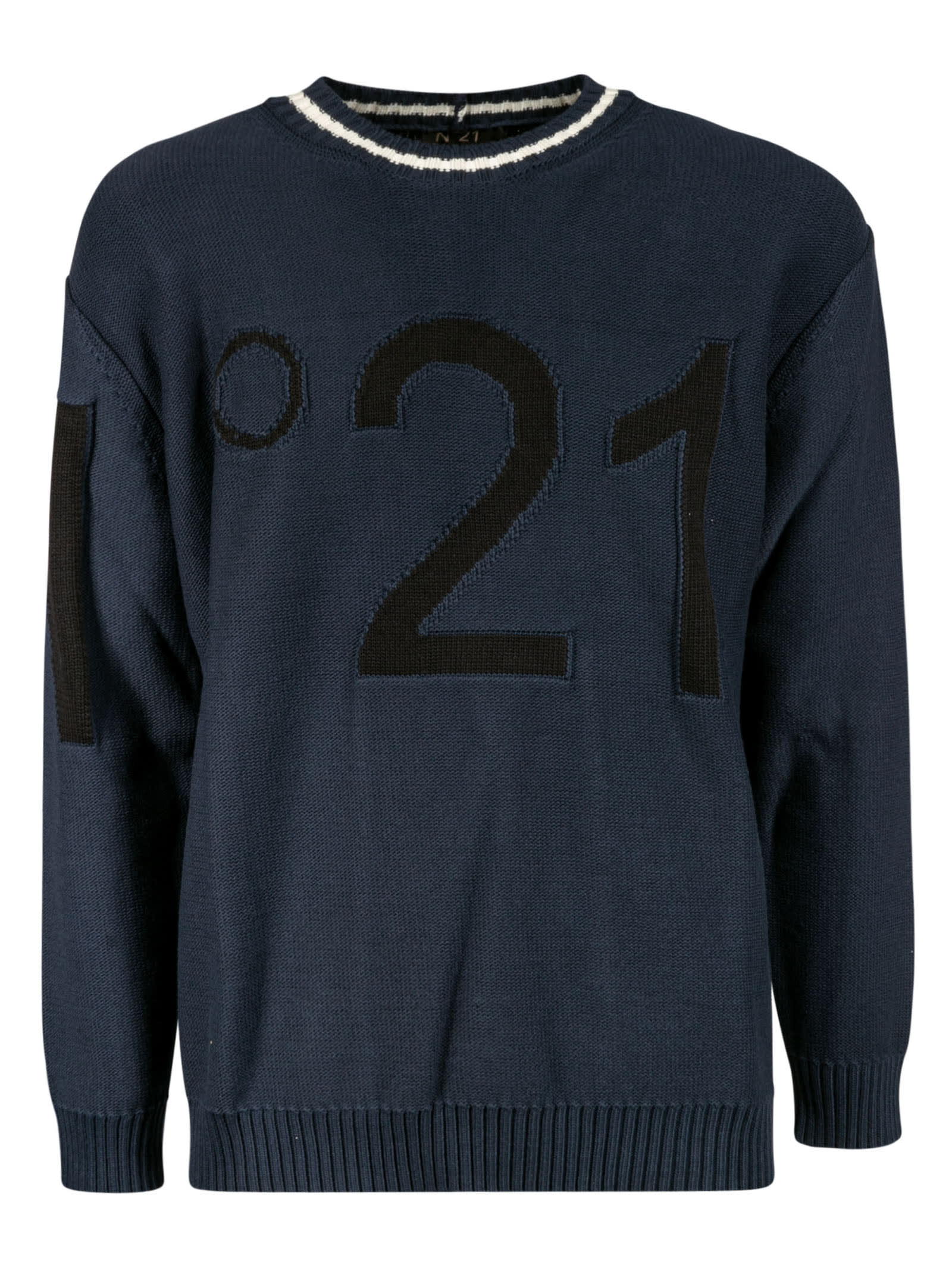 N.21 Huge Logo Embroidered Sweatshirt
