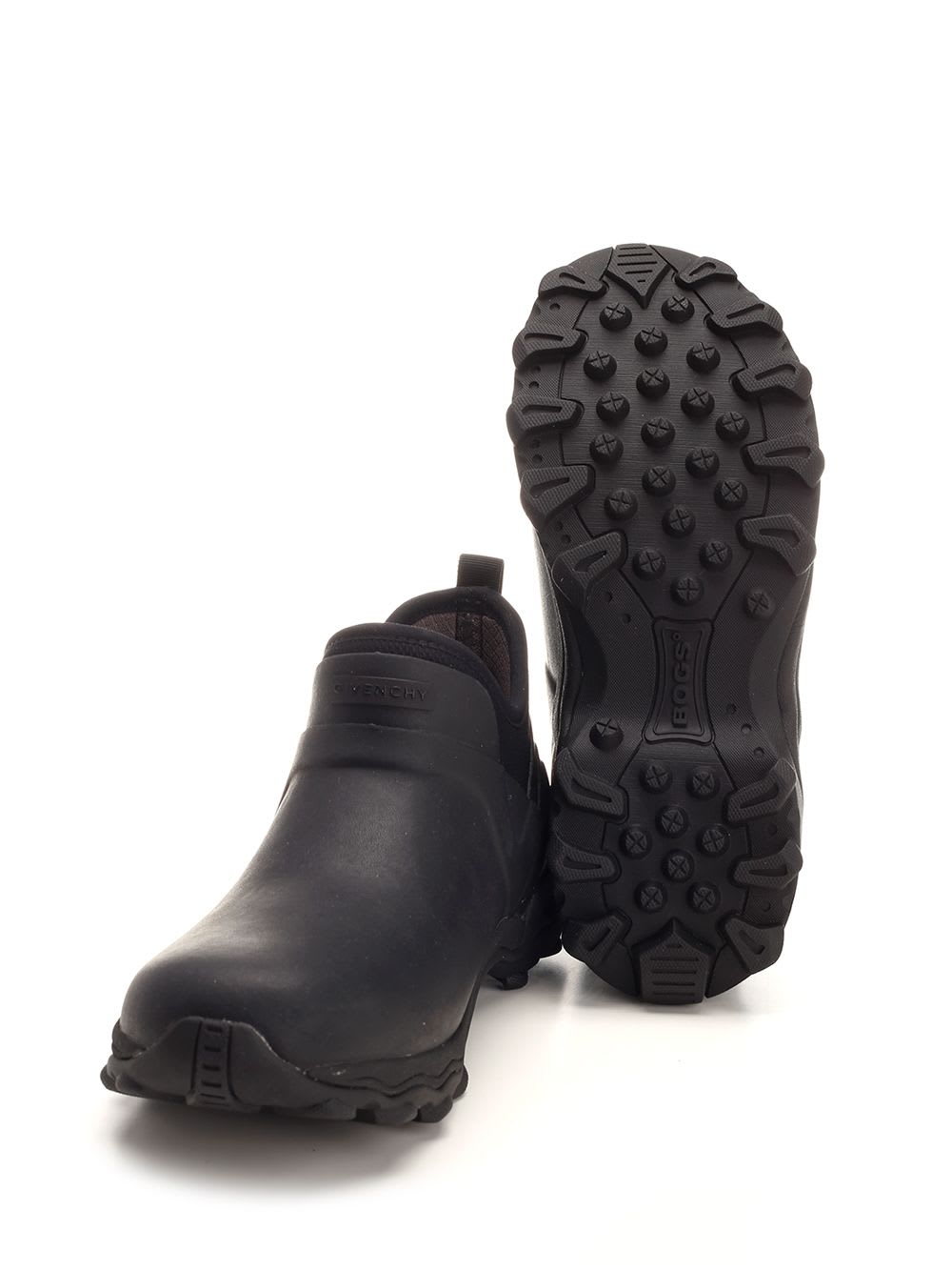 Shop Givenchy Chelsea Bogs Boots In Black