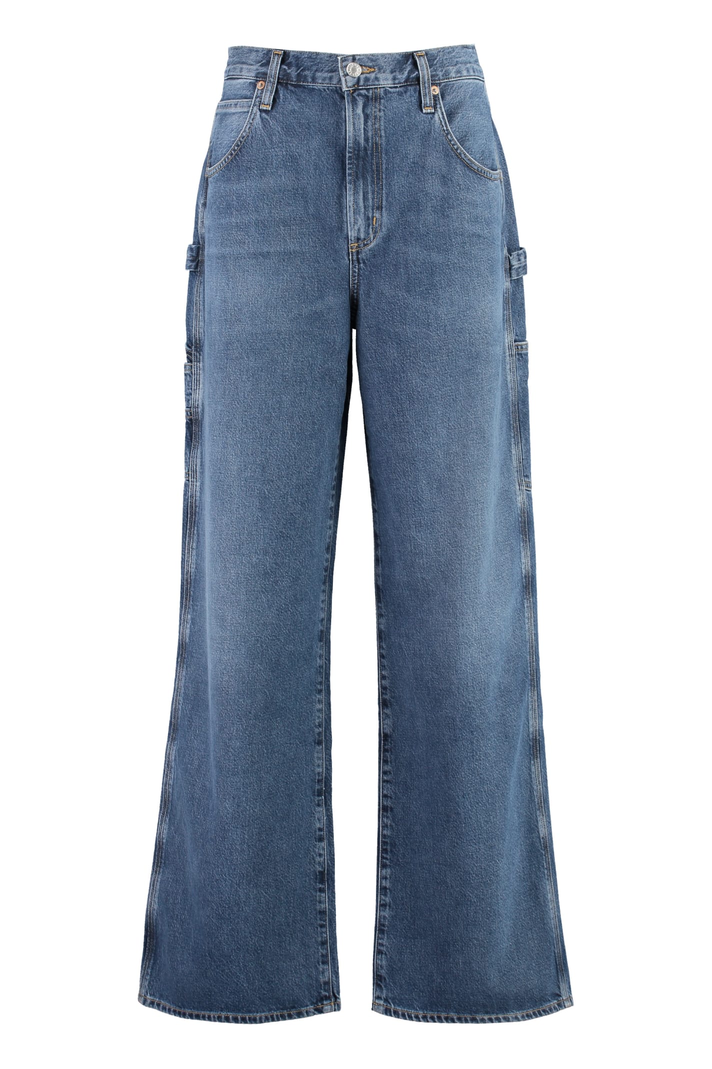 Shop Agolde Magda Carpenter Jeans