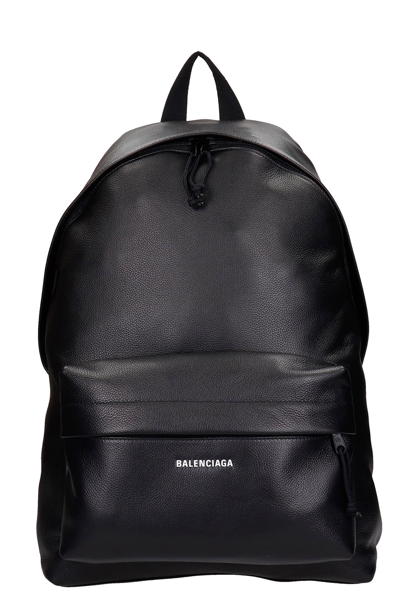 Balenciaga Backpack In Black Leather