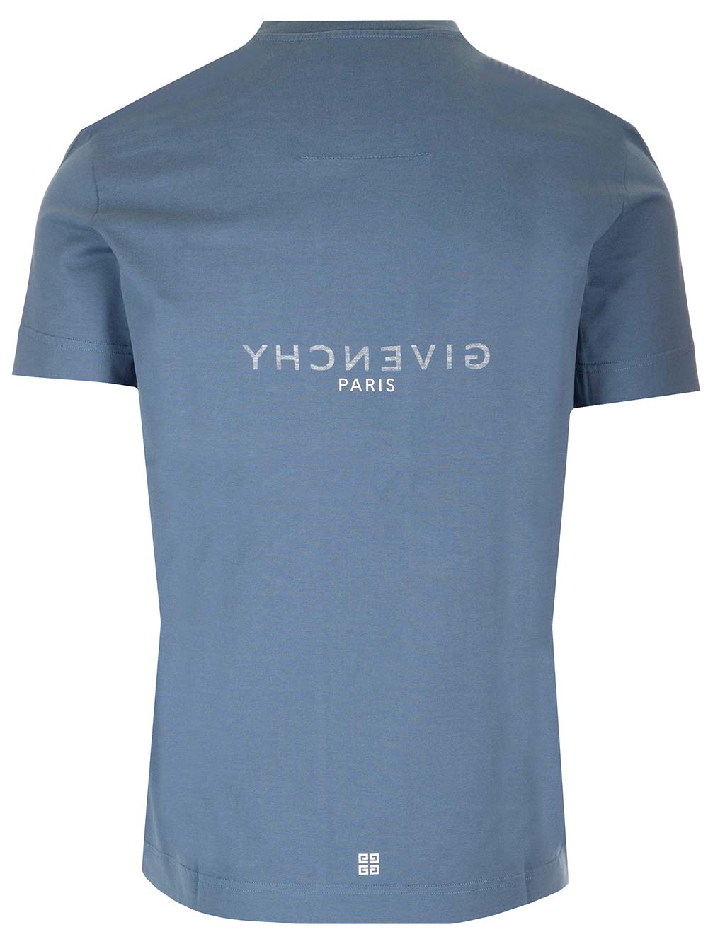 Shop Givenchy Reverse Logo T-shirt In Royal Blue
