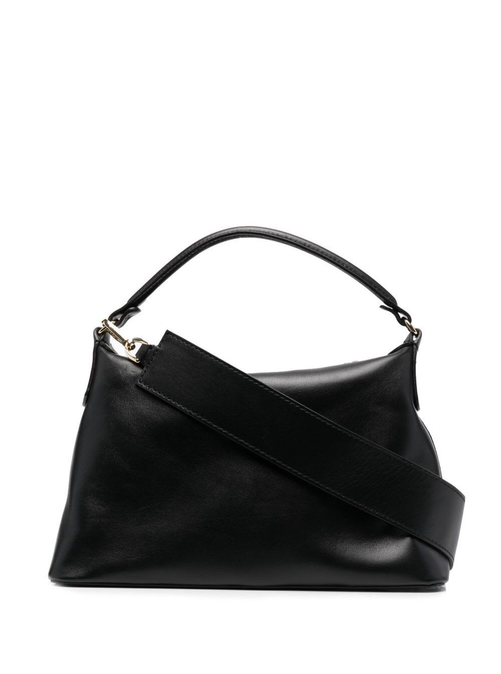 Liu-Jo Liu Jo Leonie Hanne Womans Hobo Black Leather Small Handbag
