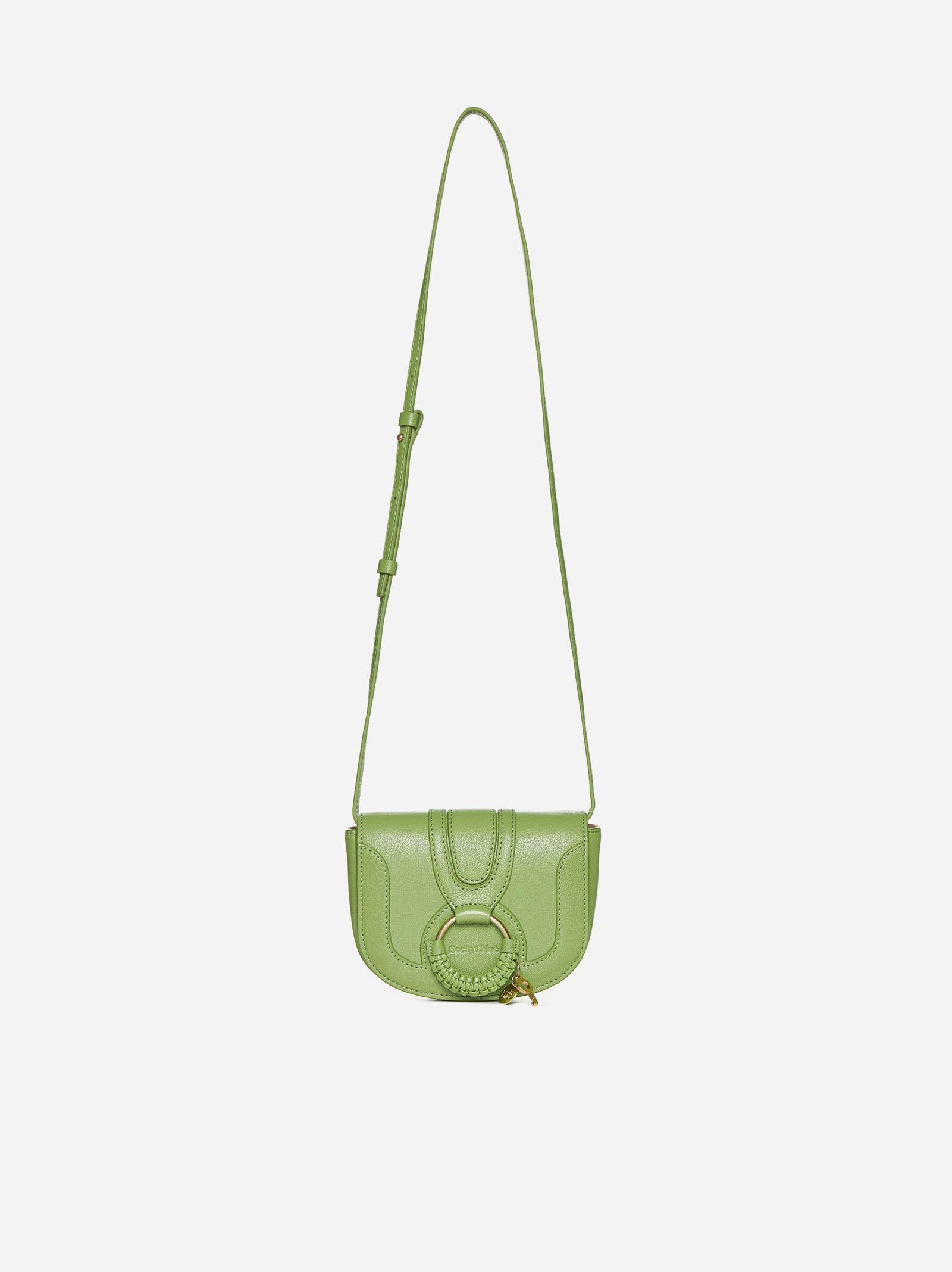 Shop See By Chloé Hana Leather Crossbody Bag In Green