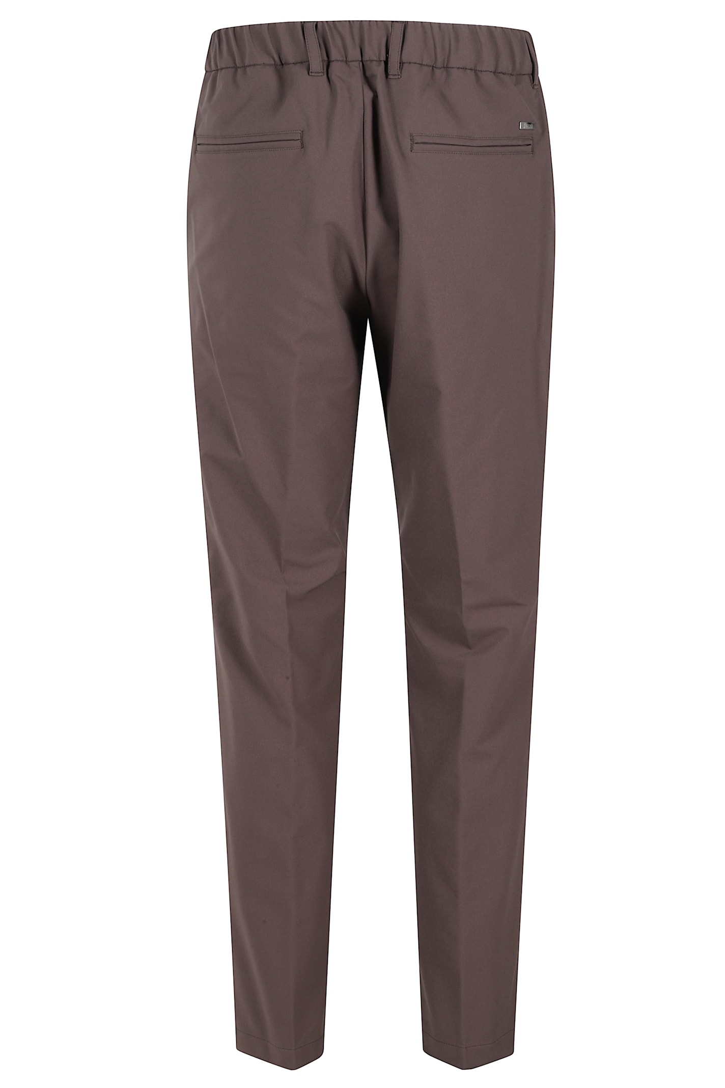 Herno Drawstring Trousers In Brown