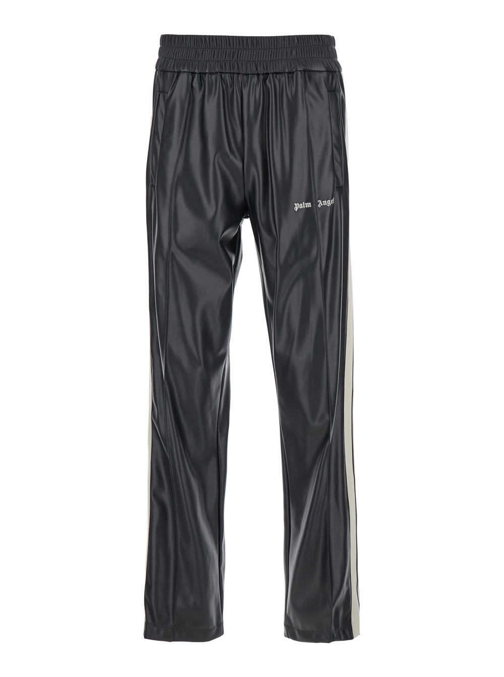 Leather Effect Track Pants