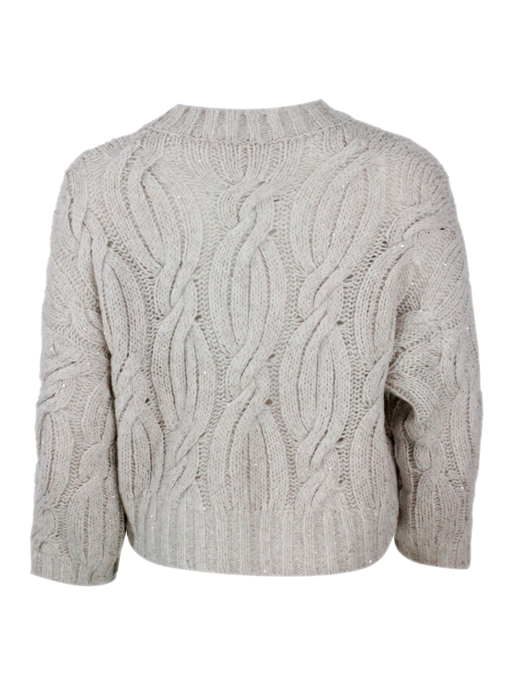 Shop Antonelli Sweater In Beige Light