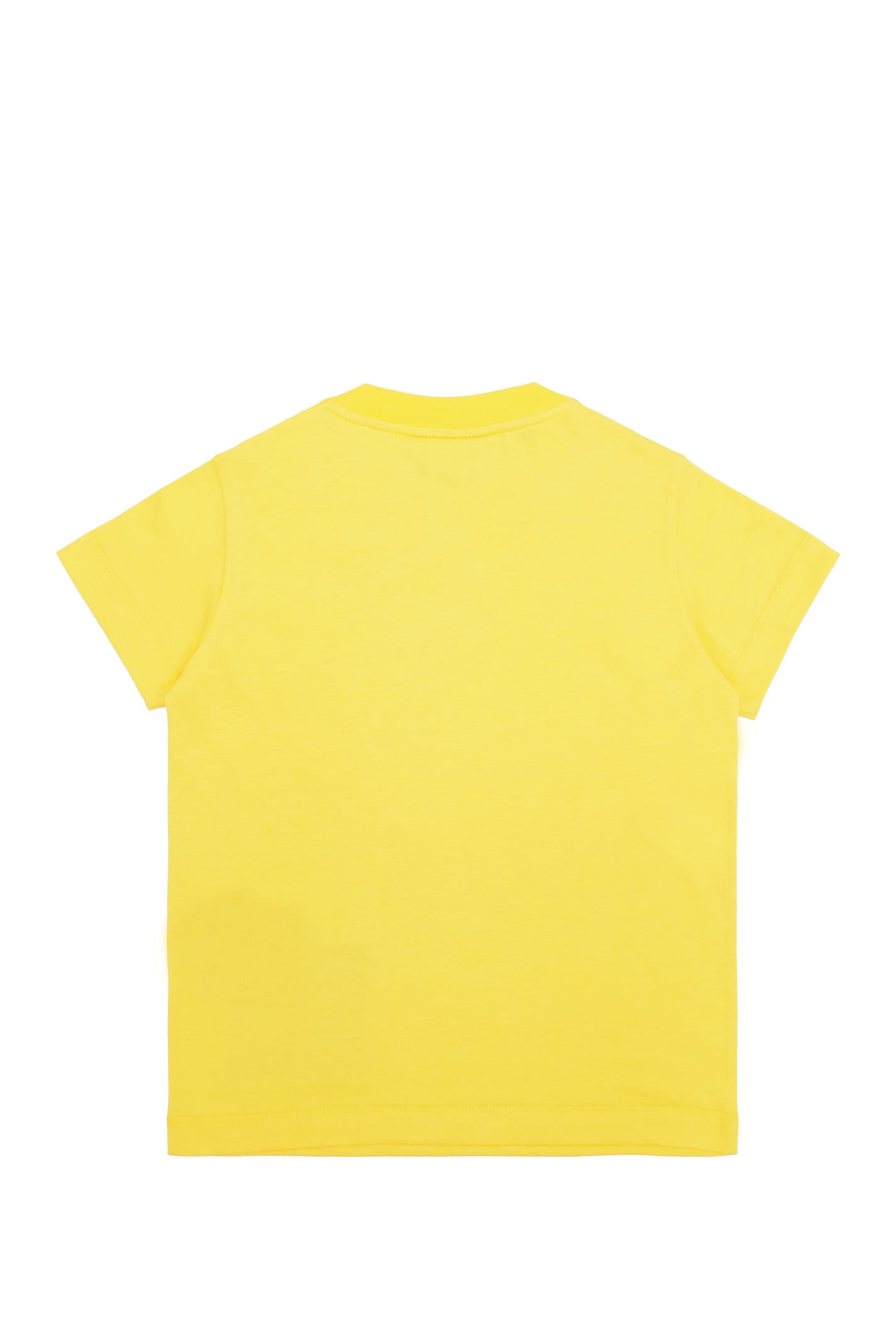Shop Fendi T-shirt In Yellow