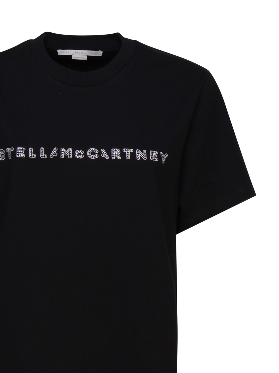 Shop Stella Mccartney T-shirt With Logo In Black