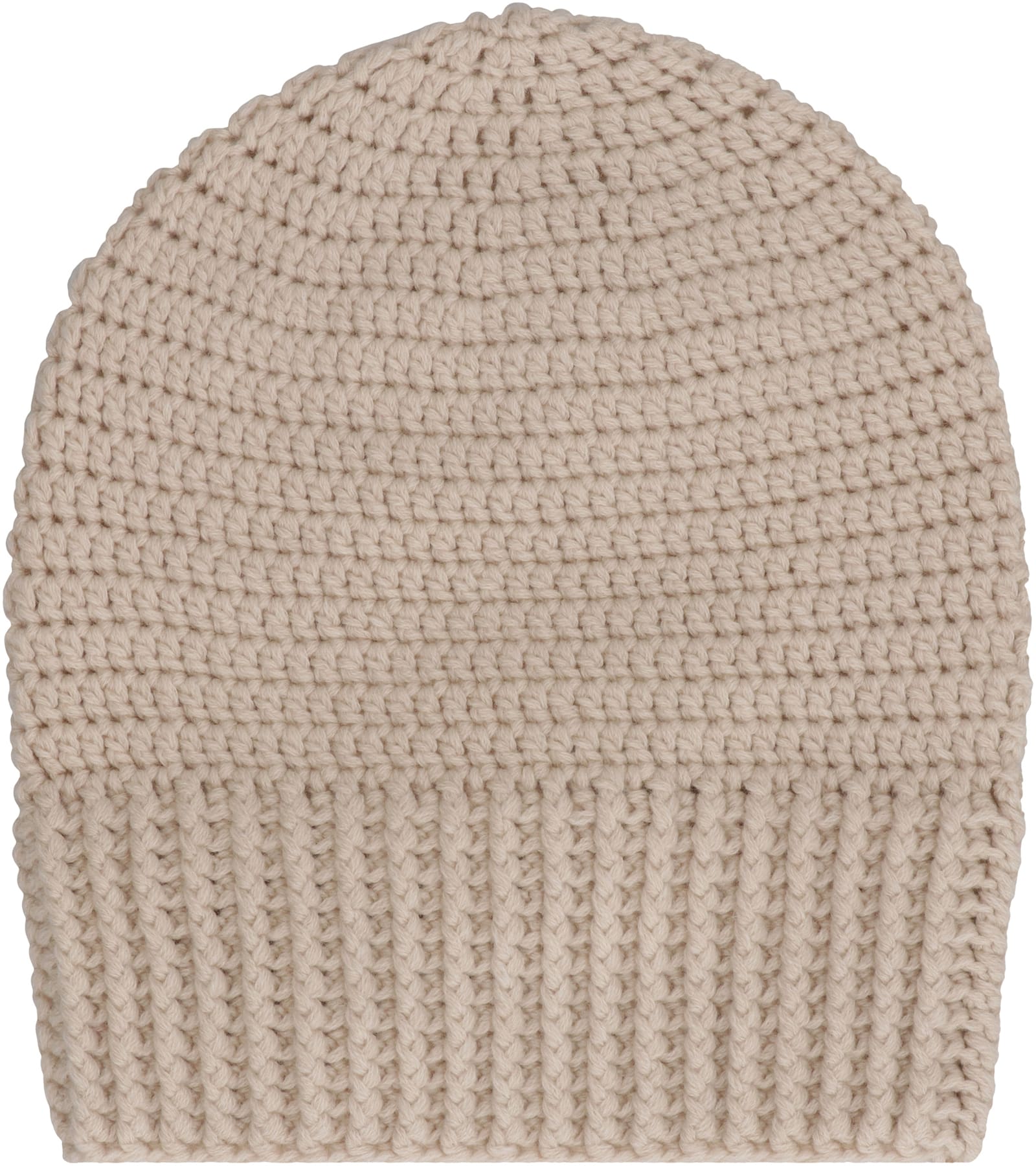 Malo Knitted Beanie In Panna