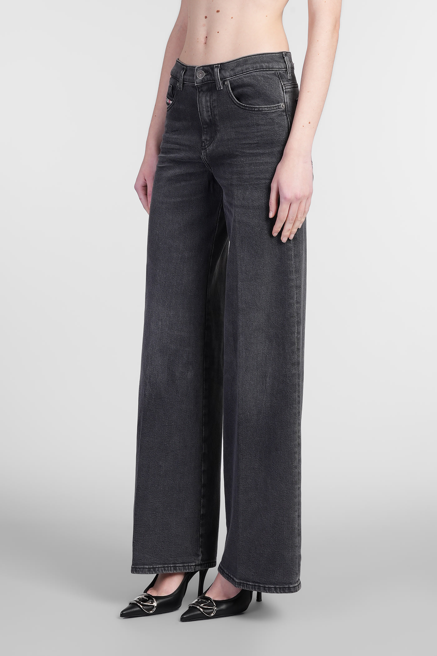 Diesel 1978 D Akemi Jeans In Black Denim