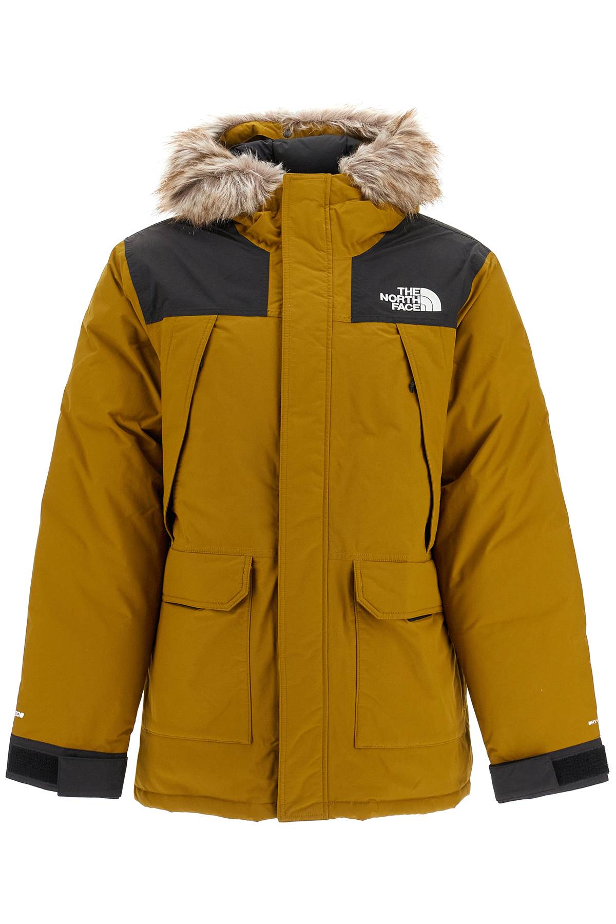 Shop The North Face Padded Mcmurdo In Moss Green/tnf Black (khaki)