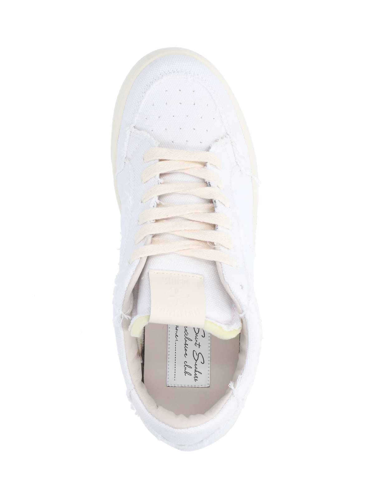 Shop Saint Sneakers Denim M Sneakers In White