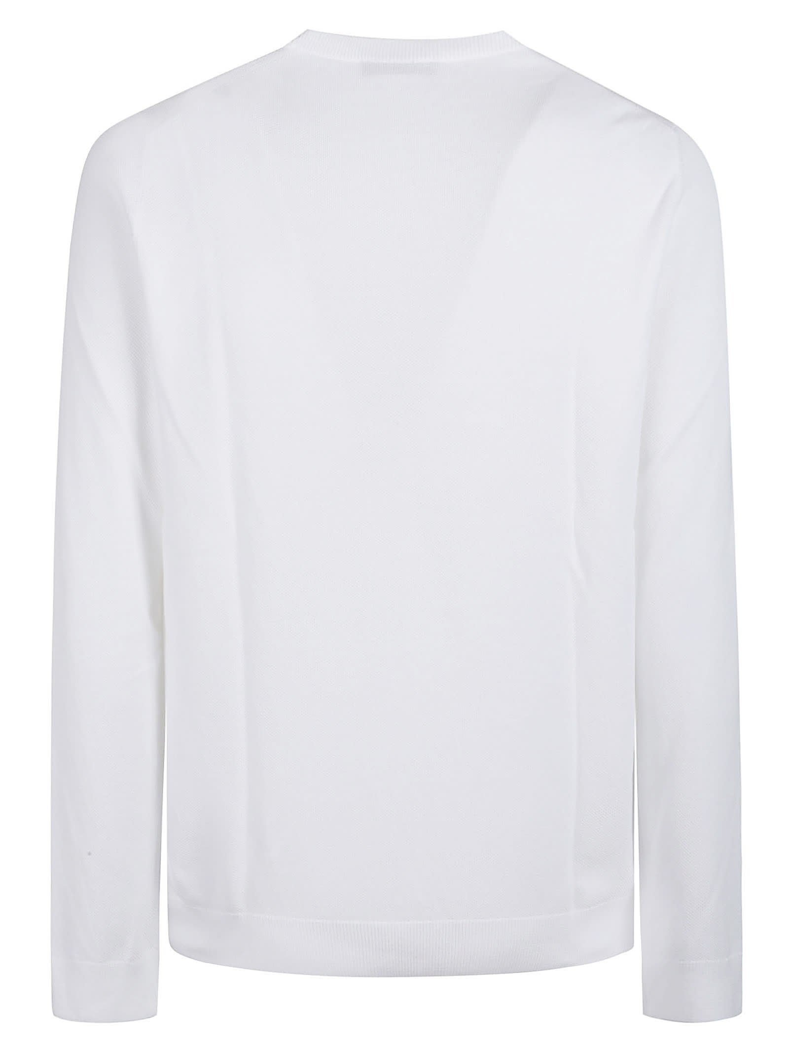 Fay Sweater In Bianco
