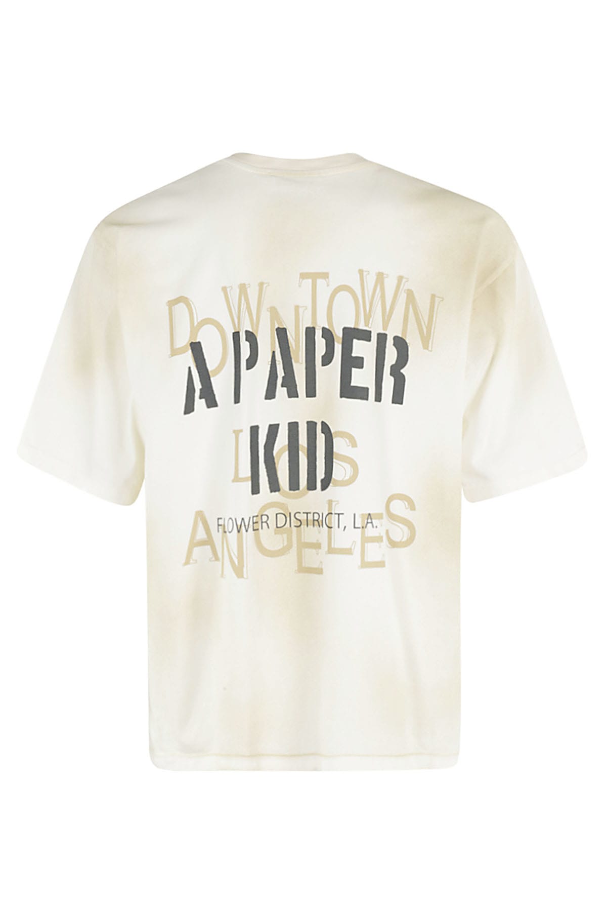 Shop A Paper Kid T Shirt In Crema