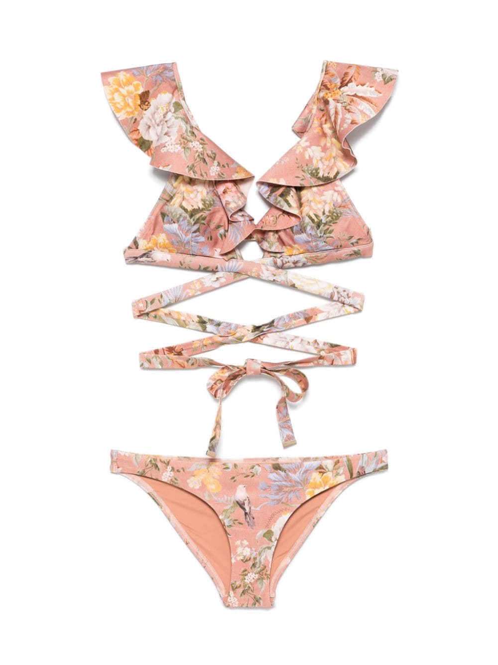 Tallow Wrap Ruffle Bikini