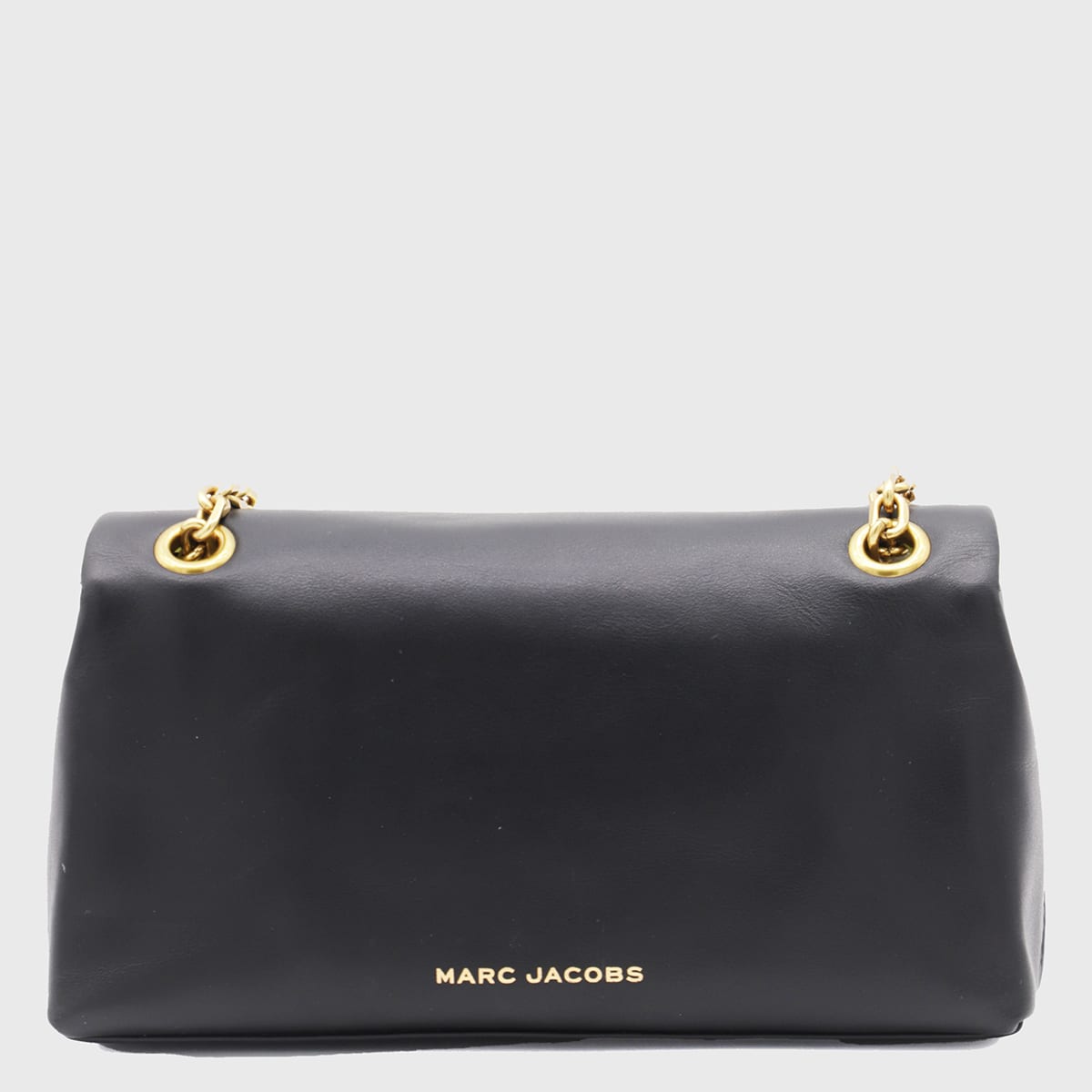 Marc Jacobs Black Leather Shoulder Bag In Black