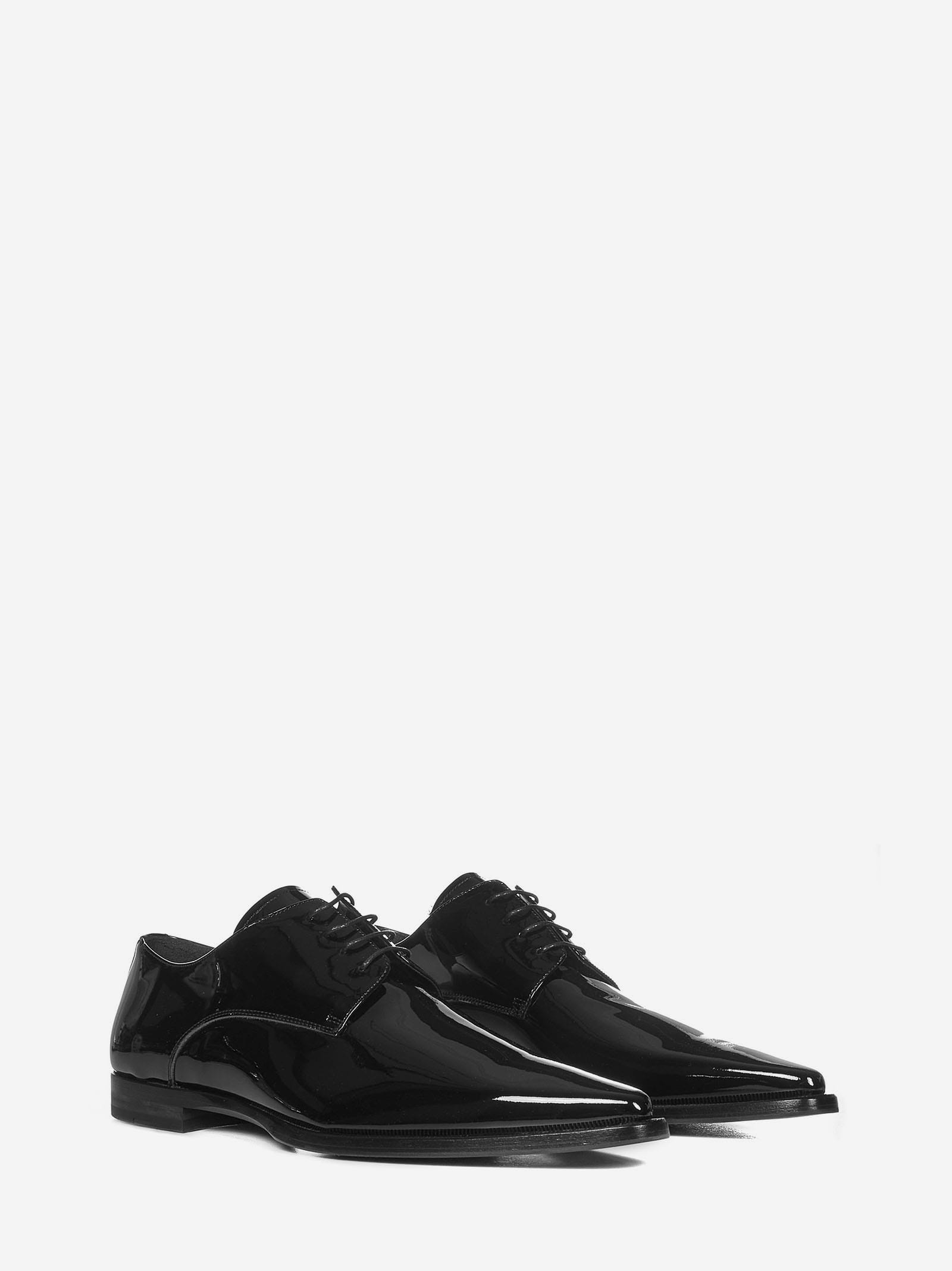 Shop Dsquared2 New Punk Lace Ups In Black