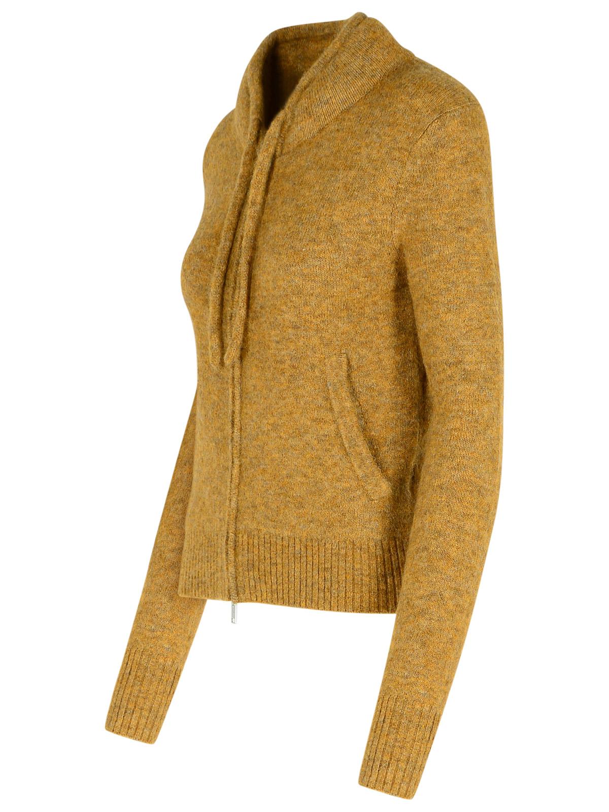 Shop Marant Etoile Milly Baby Alpaca Blend Honey Sweater In Beige