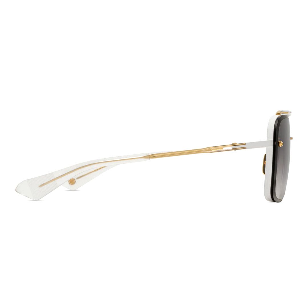 Dita Mach-sixmatte White Yellow Gold In Matte White Yellow Gold