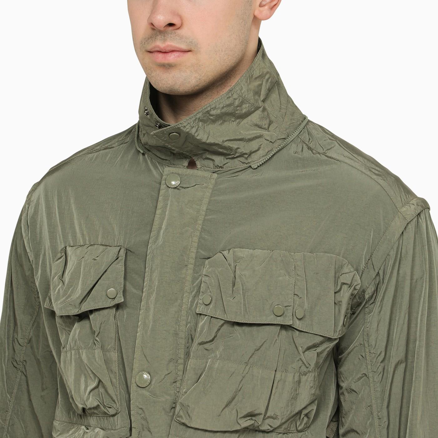 Shop C.p. Company Agave Green Cargo Field Jacket