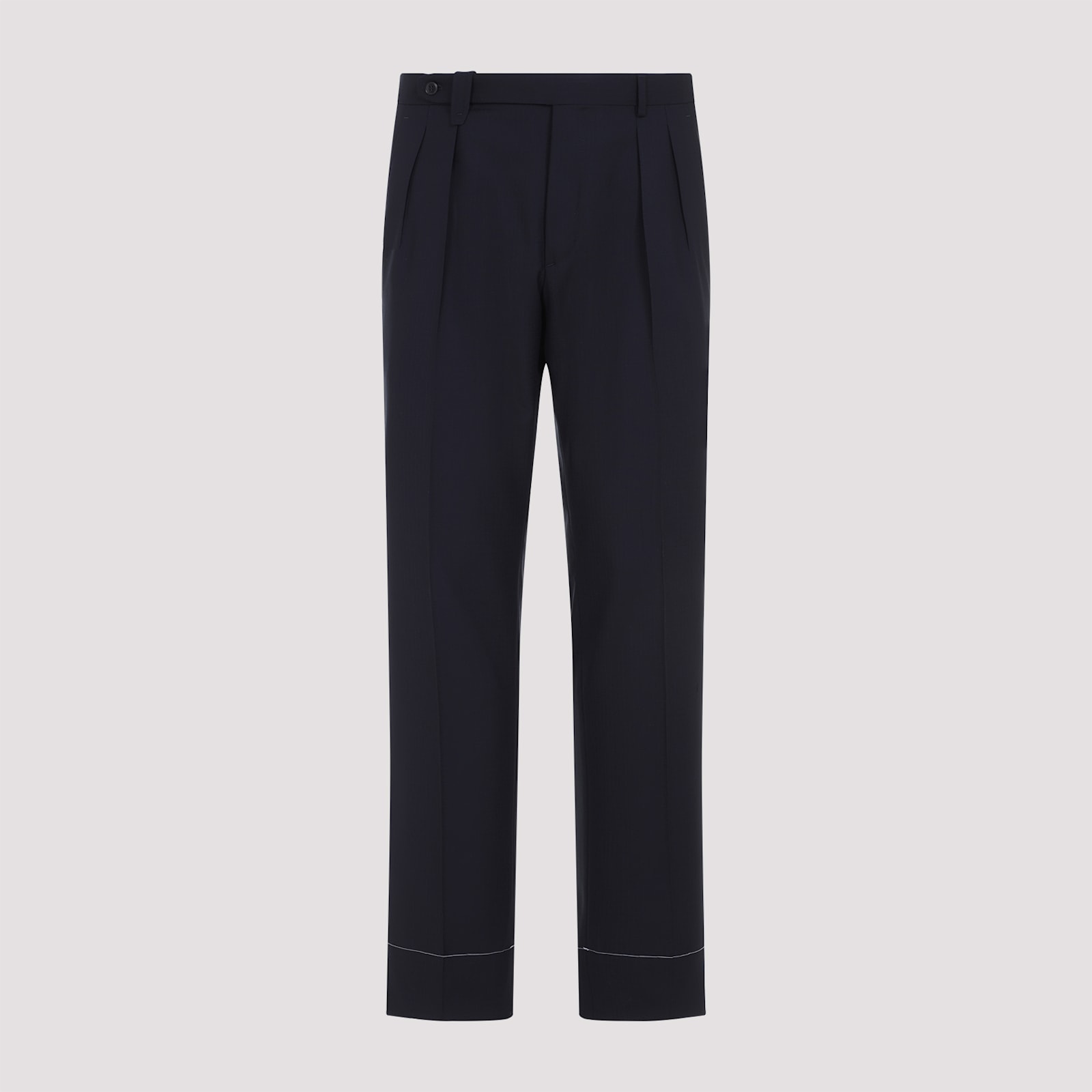 Brioni Men's Ischia Pants In Midnight Blue