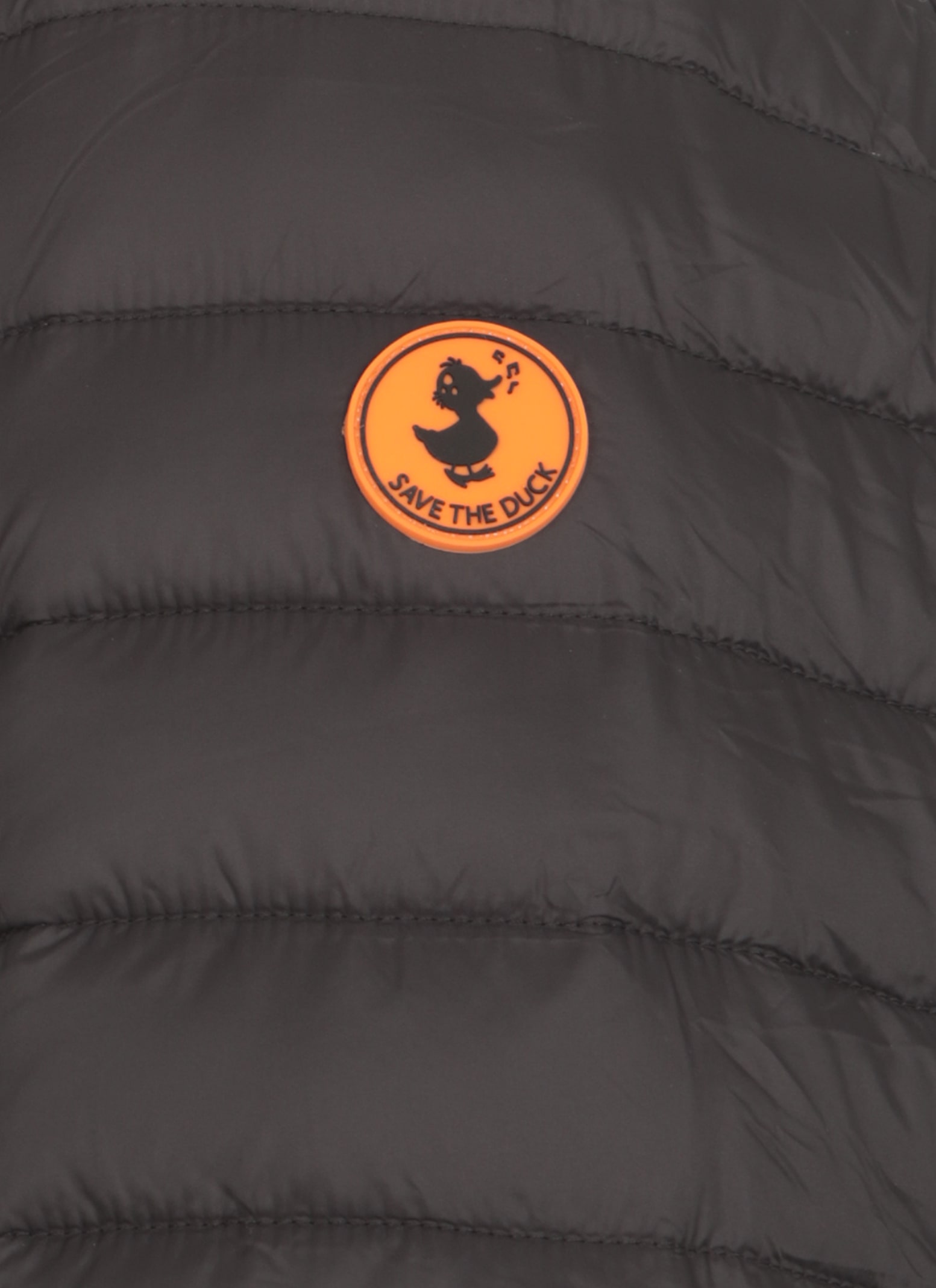 Shop Save The Duck Alexander Padded Short Jacket In Black