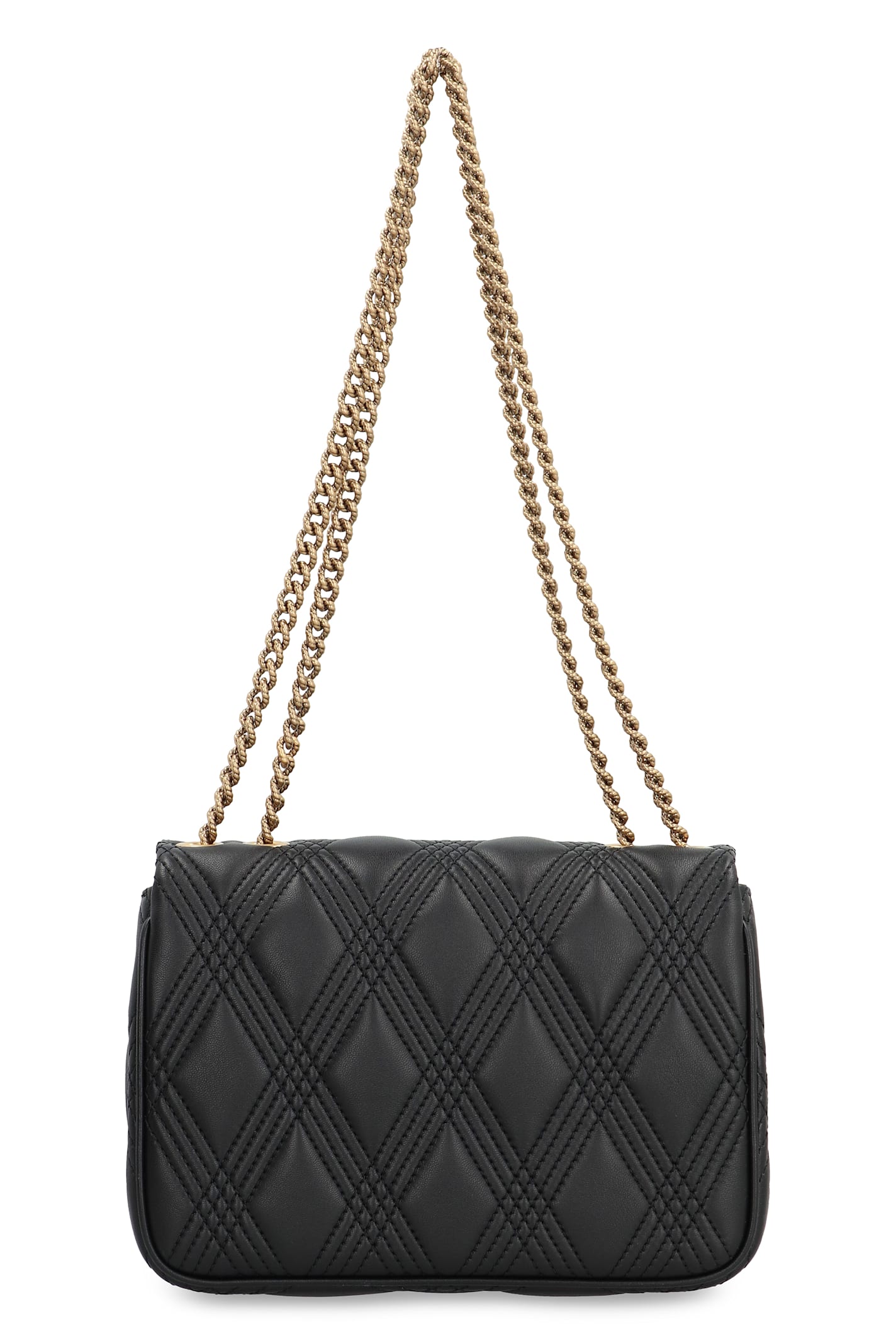 Valentino Garavani Garavani Quiltie 67 Small Shoulder Bag In Quilted Nappa Leather Woman Black Uni In Black