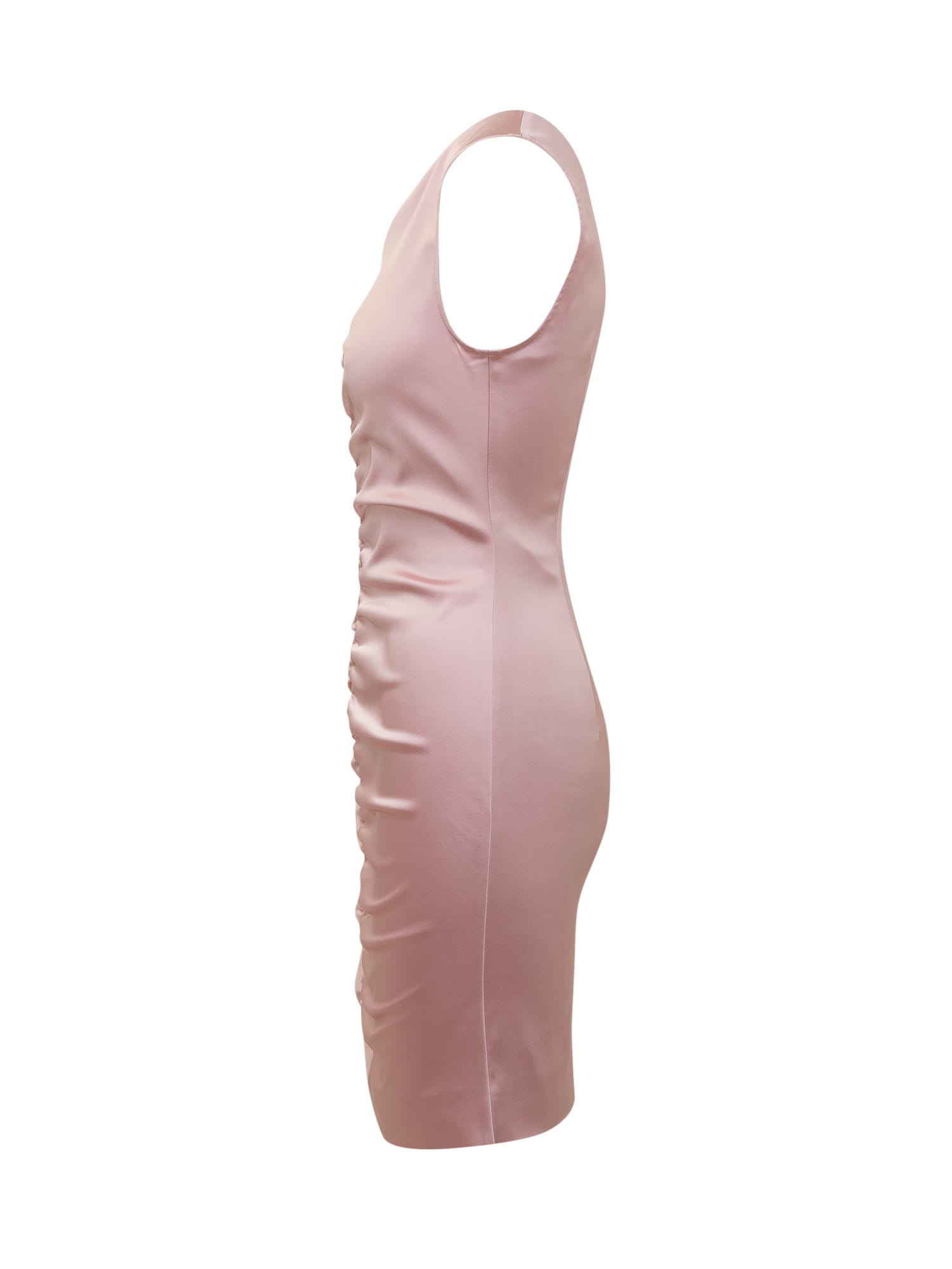 Shop Boutique Moschino Dress In Rosa