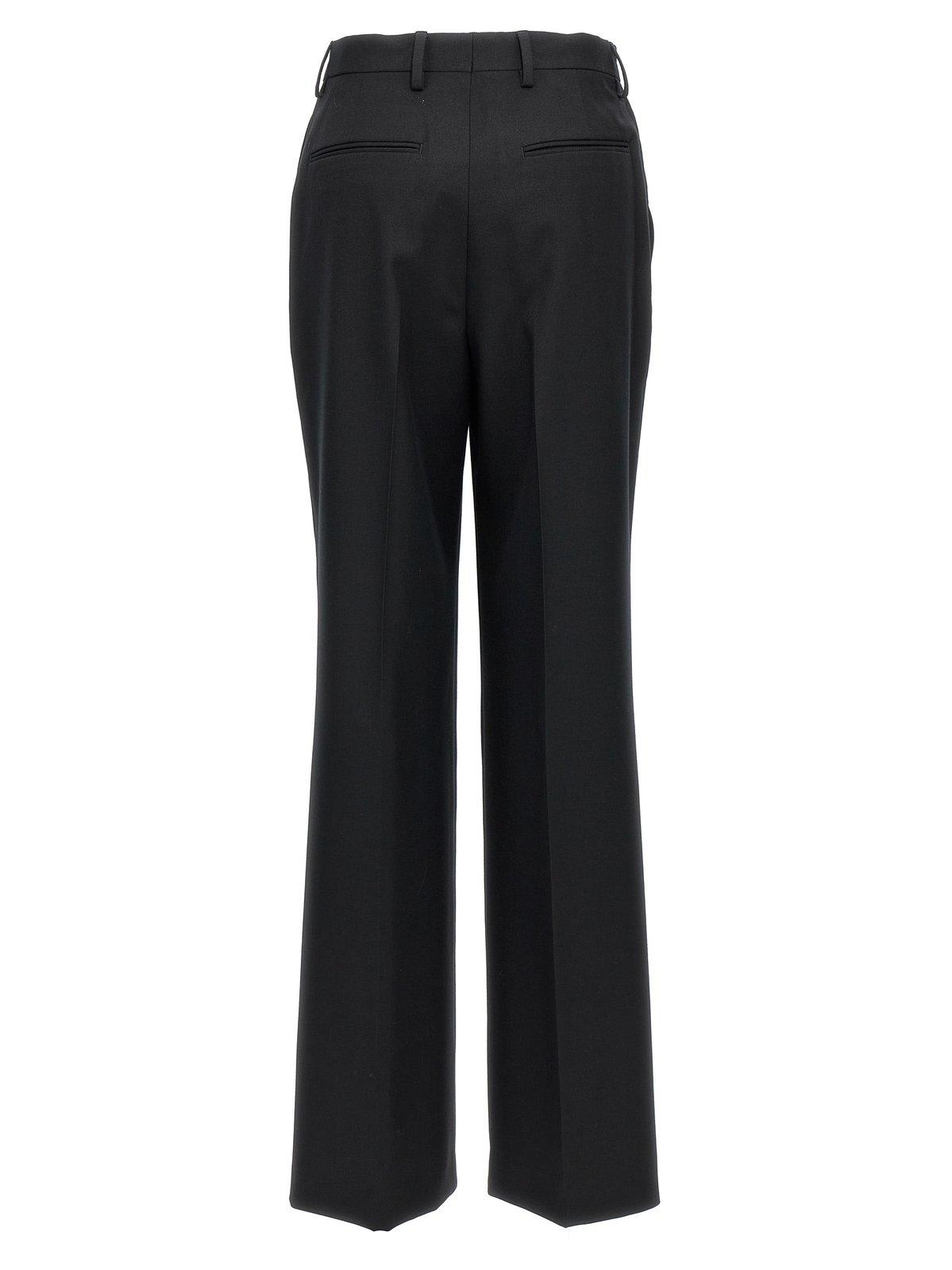 Dries Van Noten 'classic Pleated Straight Leg Trousers'