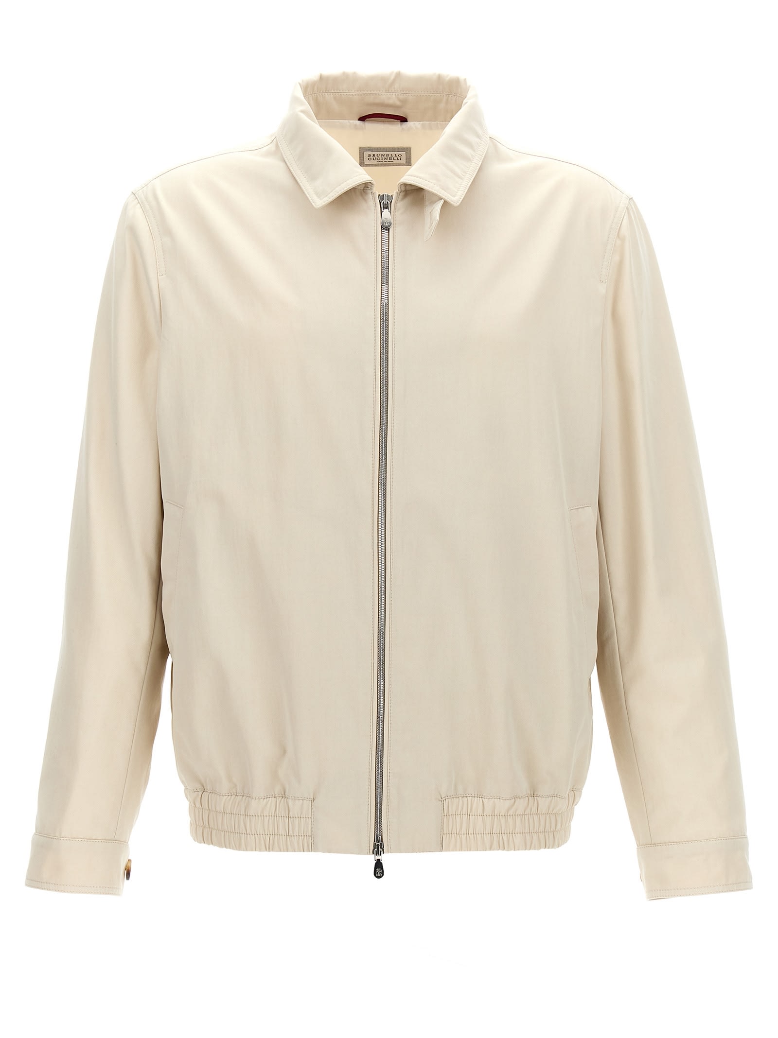 Shop Brunello Cucinelli Water Repellent Jacket In White