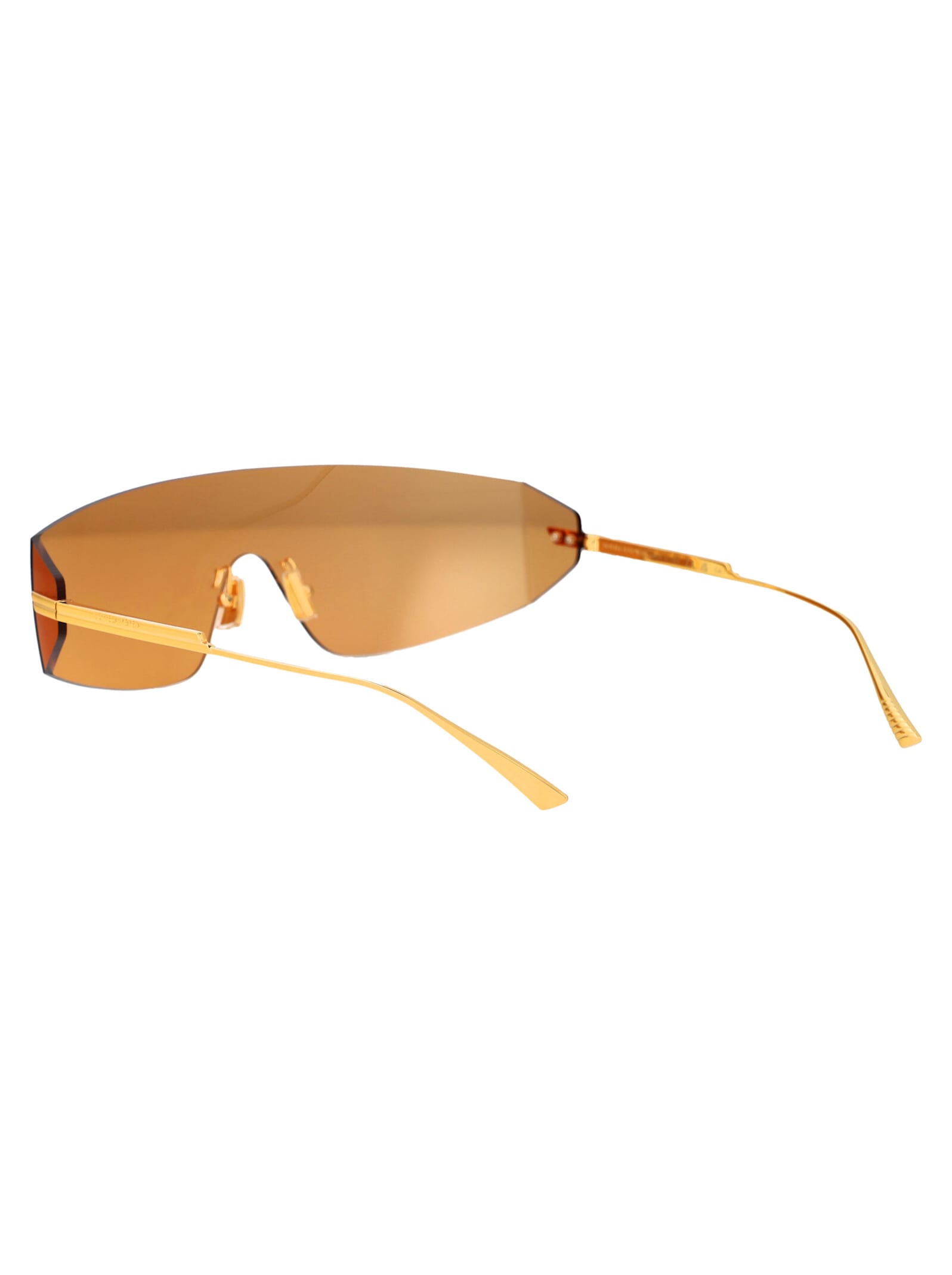 Shop Bottega Veneta Bv1299s Sunglasses In Orange