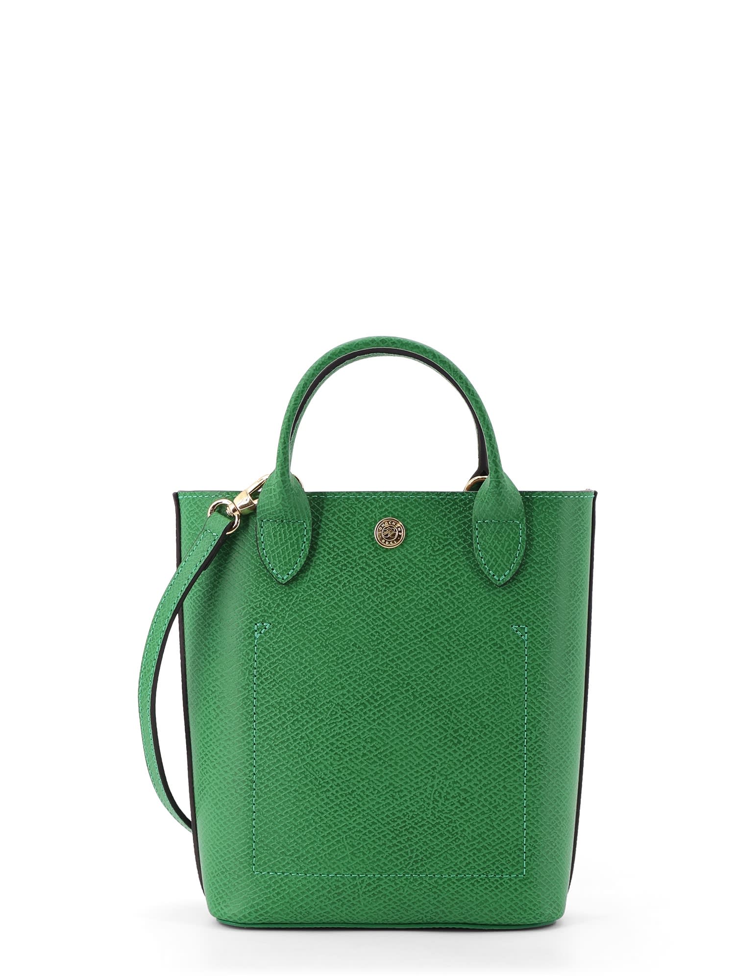 Longchamp Epure Leather Crossbody Bag In Green