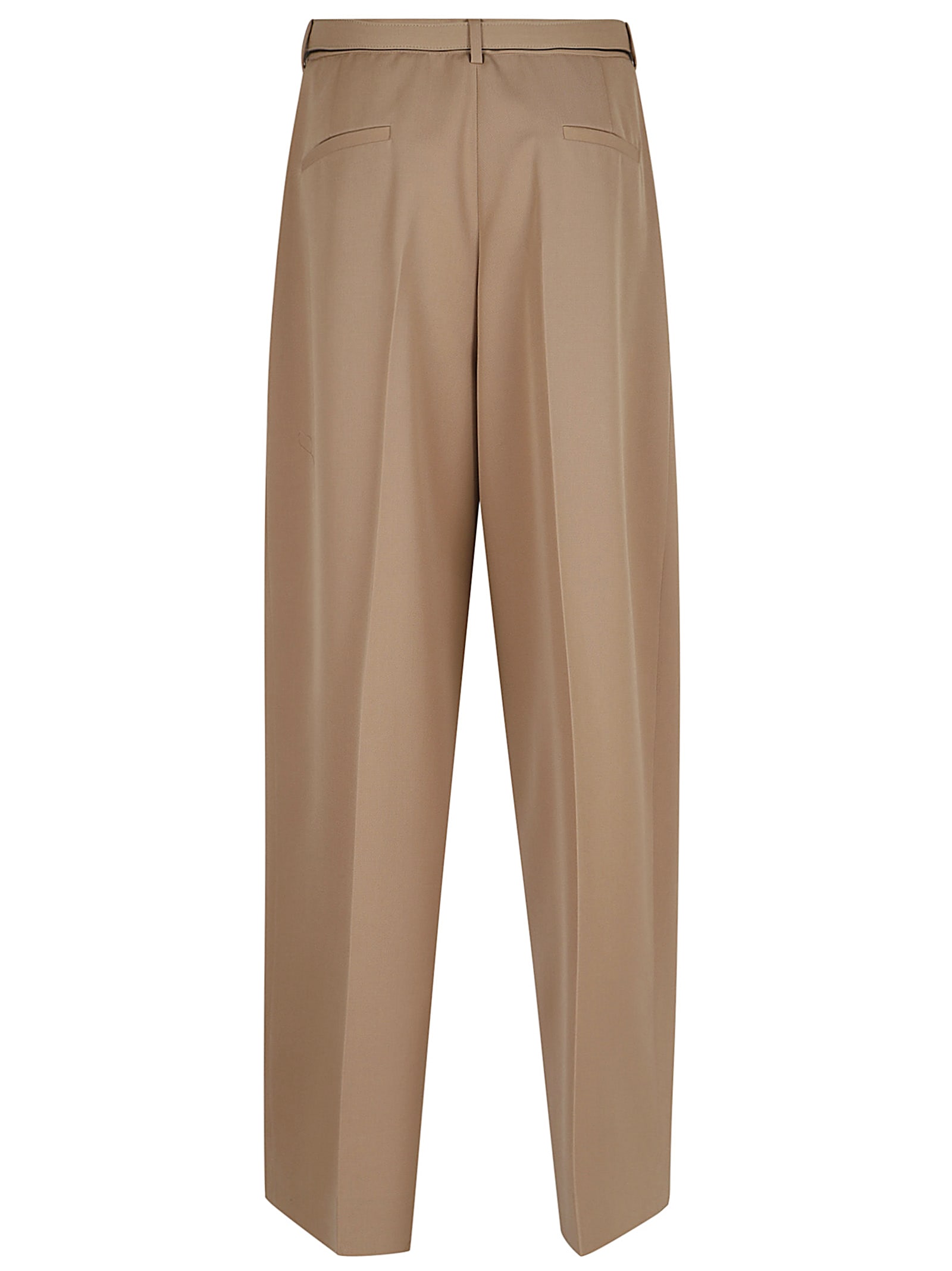 Shop Jil Sander Trouser 42 Aw 28 Wb In Clay