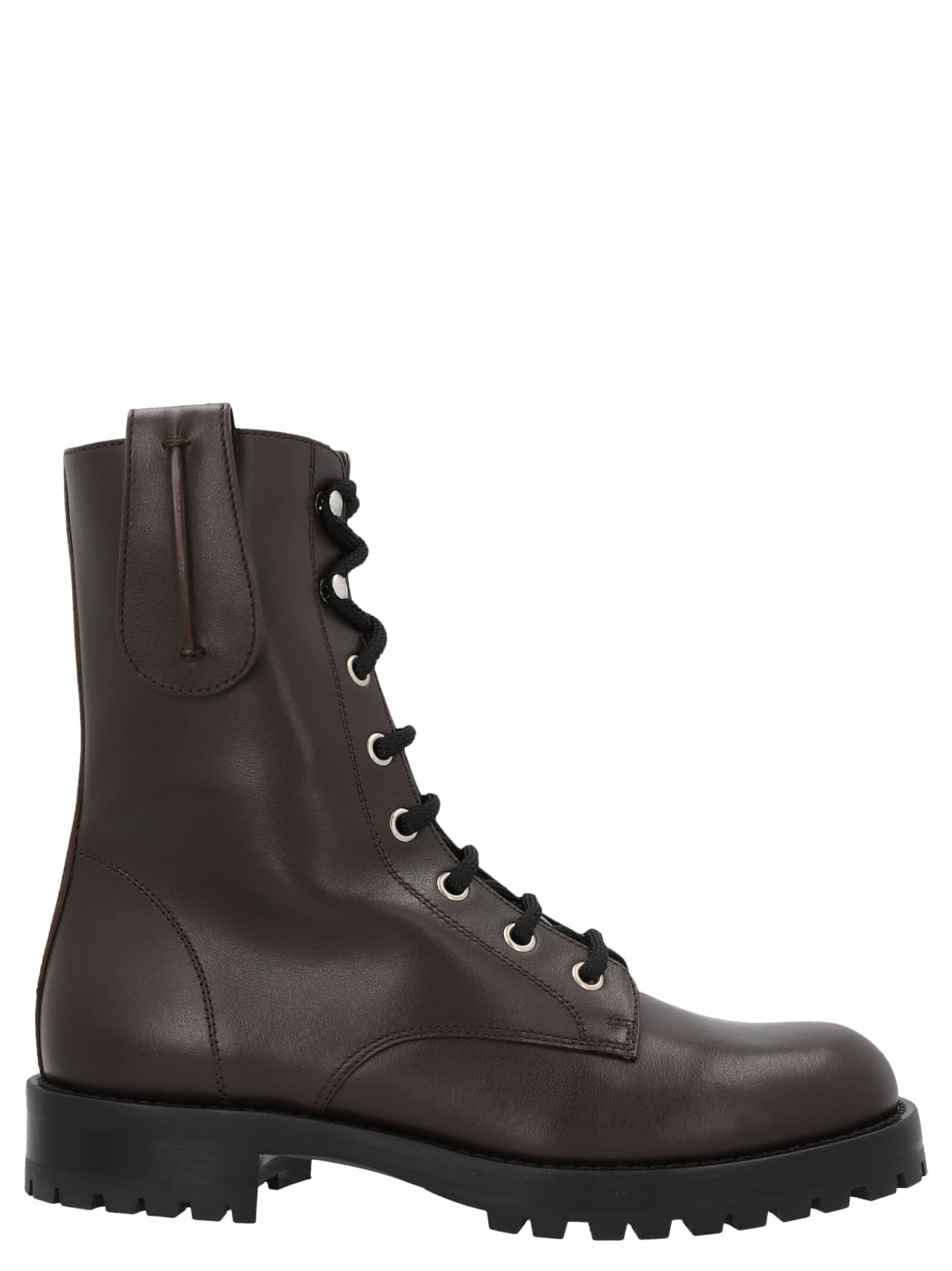 Rodo Leather Combat Boots
