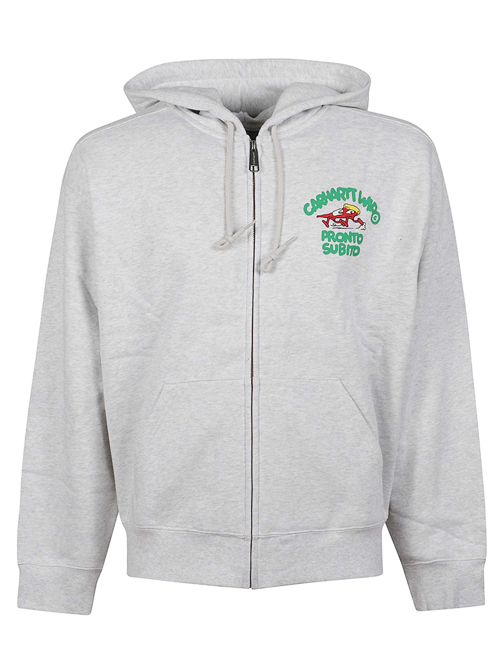 Carhartt 'pronto' Full-zip Hoodie In Gray
