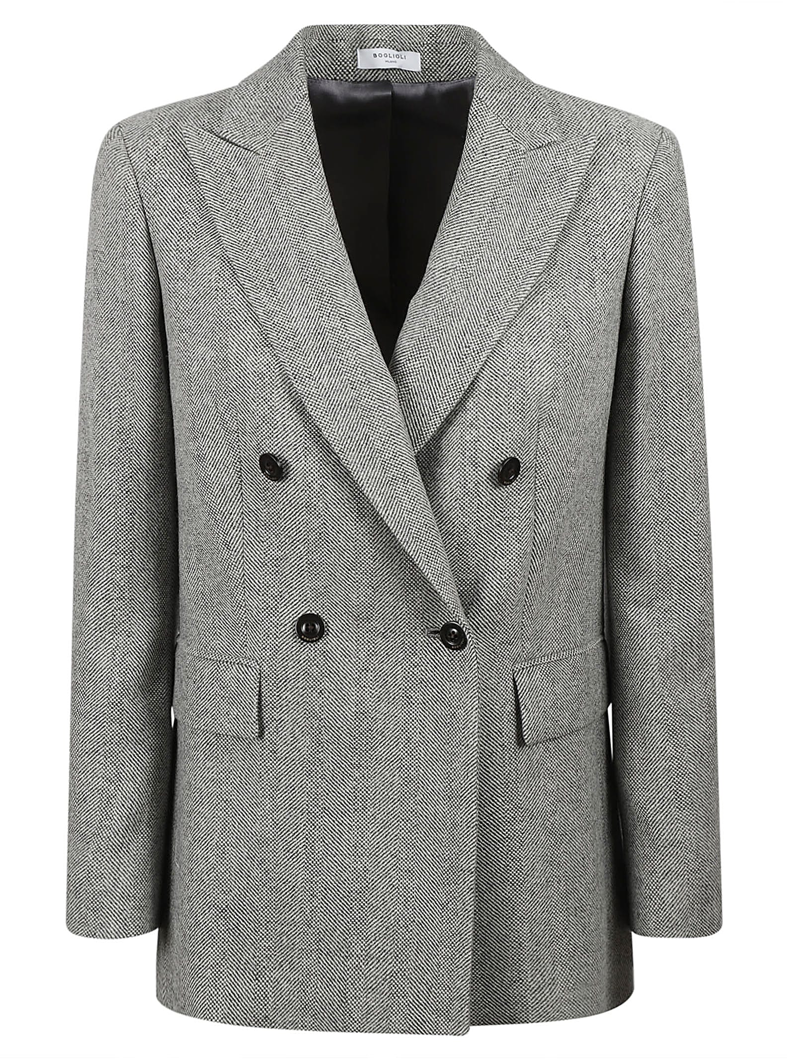 Shop Boglioli Jackets Grey