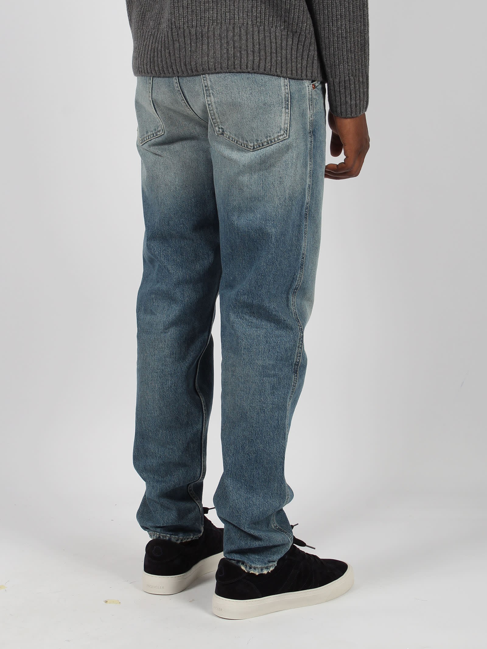 Shop Closed Style Name X-lent Tapered Jeans In Blue