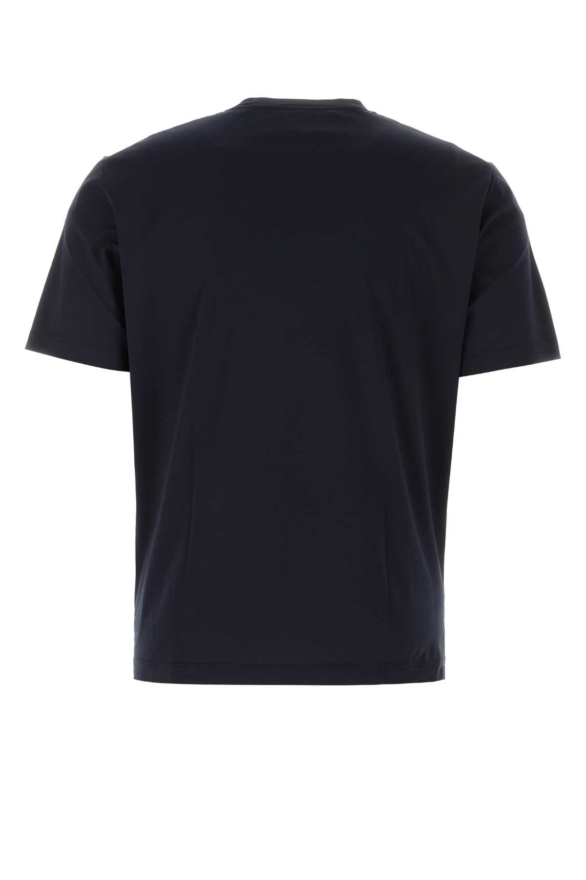 Shop Jil Sander Midnight Blue Cotton T-shirt In 402