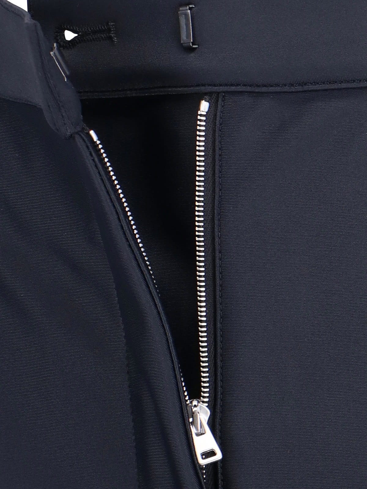 Mugler Cut-out Pants In Black