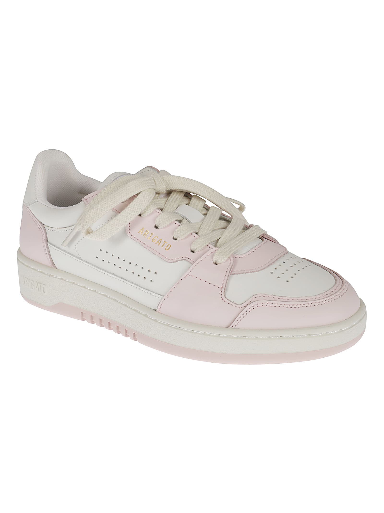 Shop Axel Arigato Dice Lo Sneakers In White/pink
