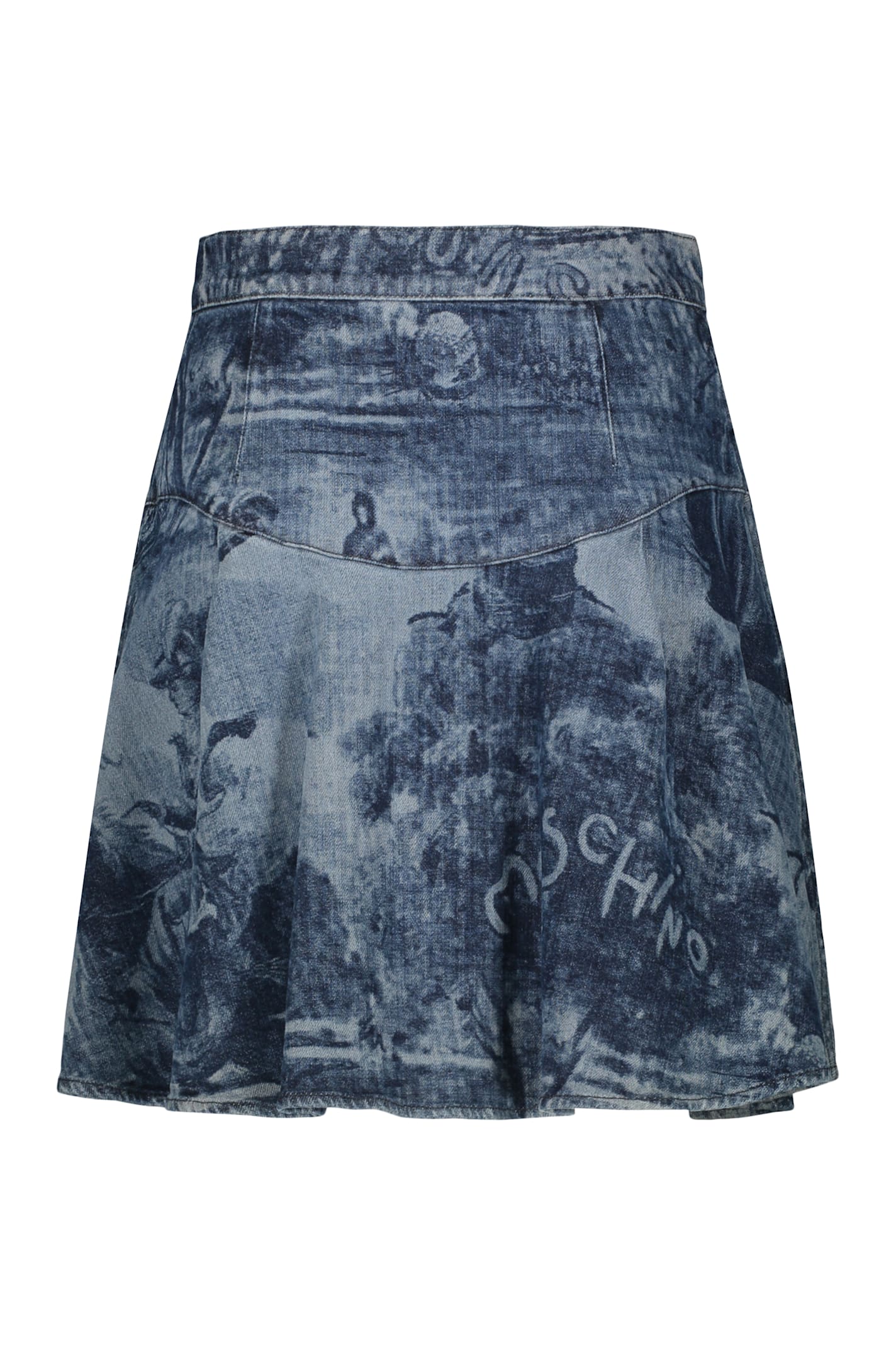 MOSCHINO DENIM MINI SKIRT