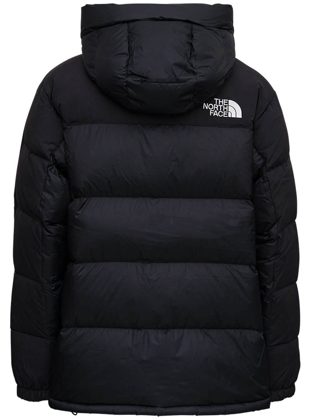 Shop The North Face Man S Black Nylon Himalayan Down Jacket With Logo In Tnf Black