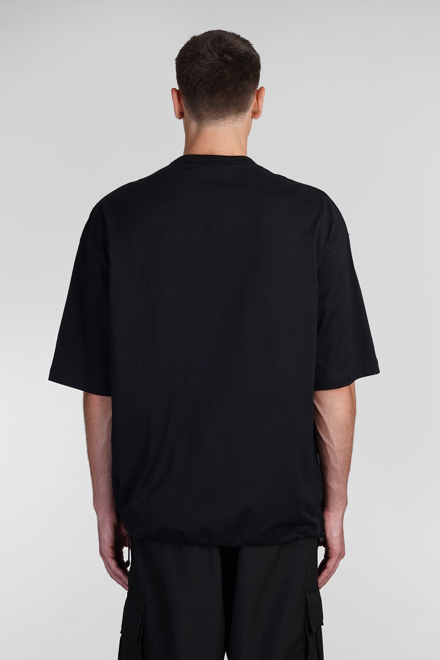 Shop Comme Des Garçons Homme Deux T-shirt In Black Cotton