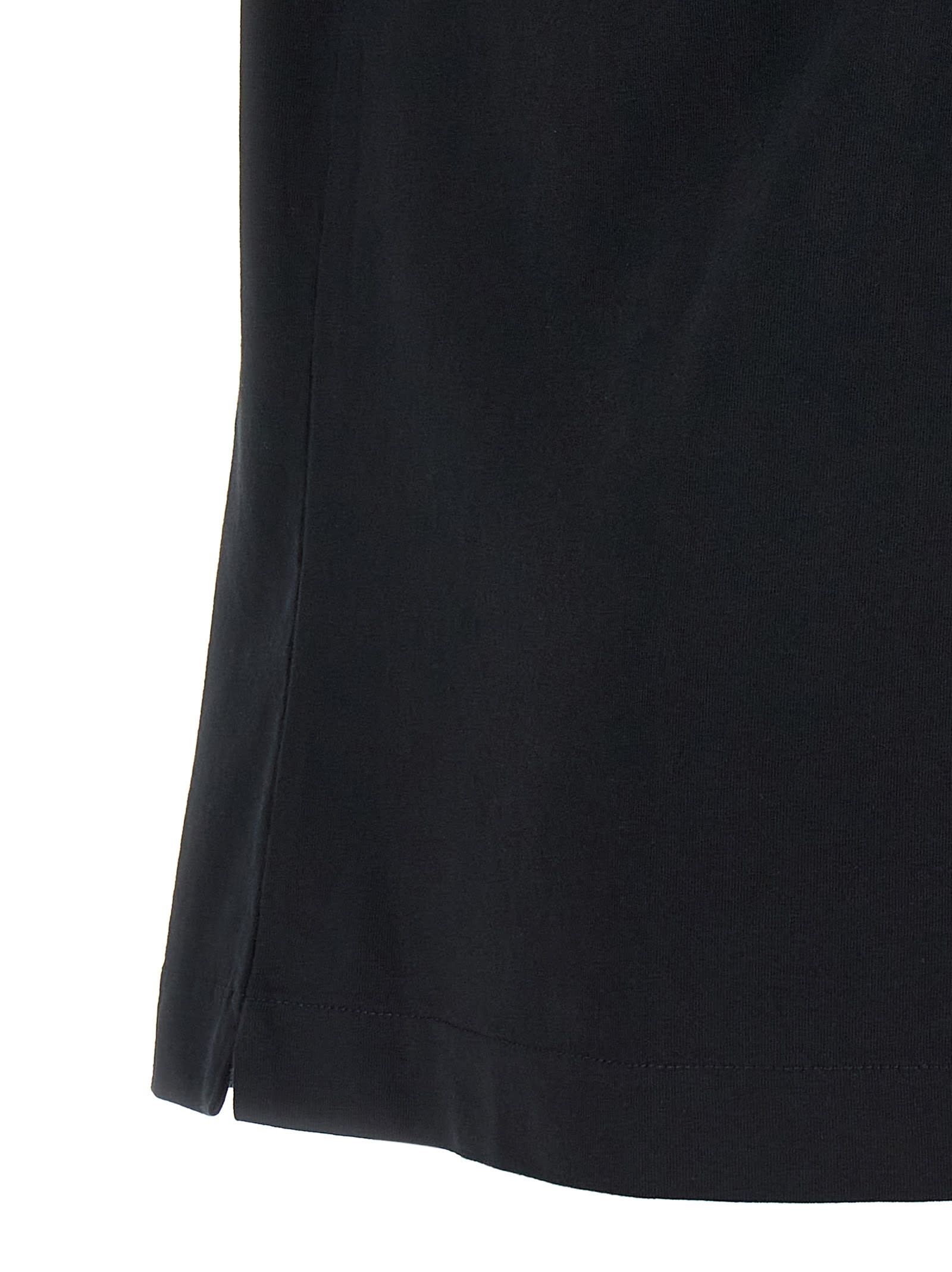 Off-white Cloudy Arrow Cotton Skate T-shirt In Black